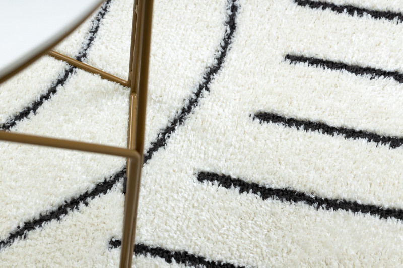 Kusový koberec Mode 8494 geometric cream/black 80x150 cm (obrázek 11)