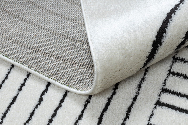 Kusový koberec Mode 8587 geometric cream/black 120x170 cm (obrázek 7)
