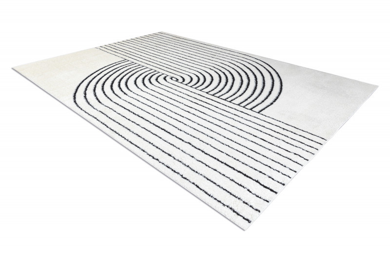 Kusový koberec Mode 8587 geometric cream/black 120x170 cm (obrázek 10)