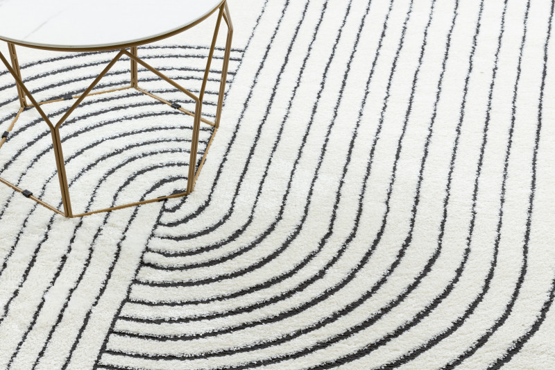Kusový koberec Mode 8587 geometric cream/black 120x170 cm (obrázek 12)