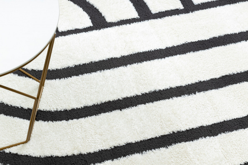 Kusový koberec Mode 8631 geometric cream/black 120x170 cm (obrázek 12)