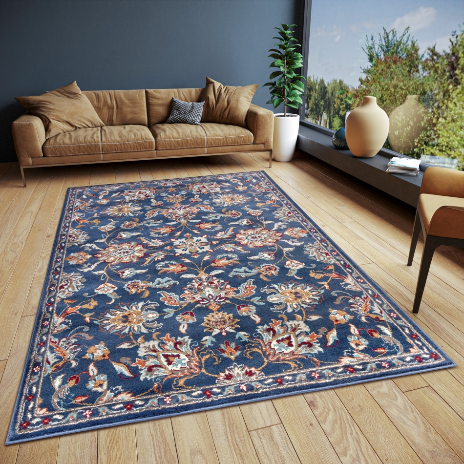 Kusový koberec Luxor 105634 Caracci Blue Multicolor 2