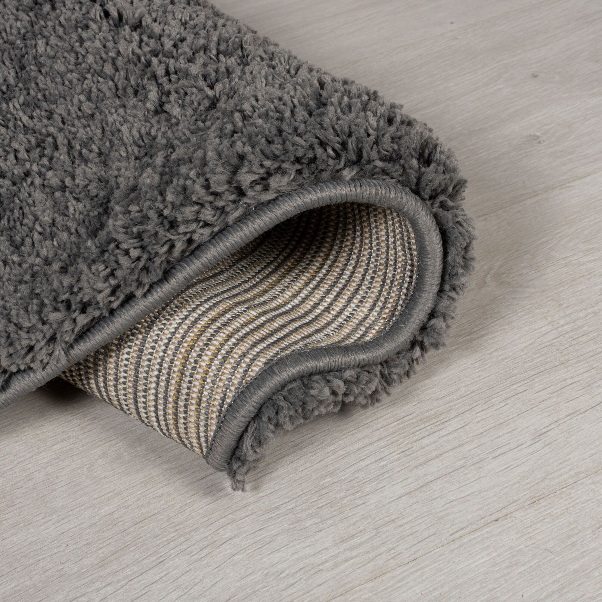 Kusový koberec Shaggy Teddy Charcoal 3