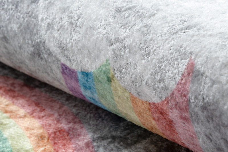Dětský kusový koberec Junior 52063.801 Rainbow grey 80x150 cm (obrázek 11)