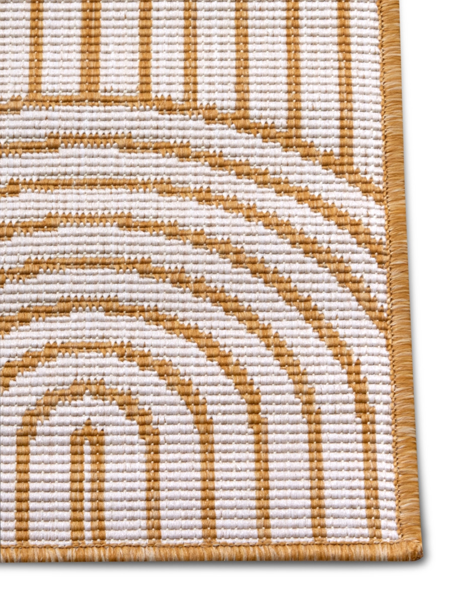 Kusový koberec Pangli 105849 Ochre – na ven i na doma 3