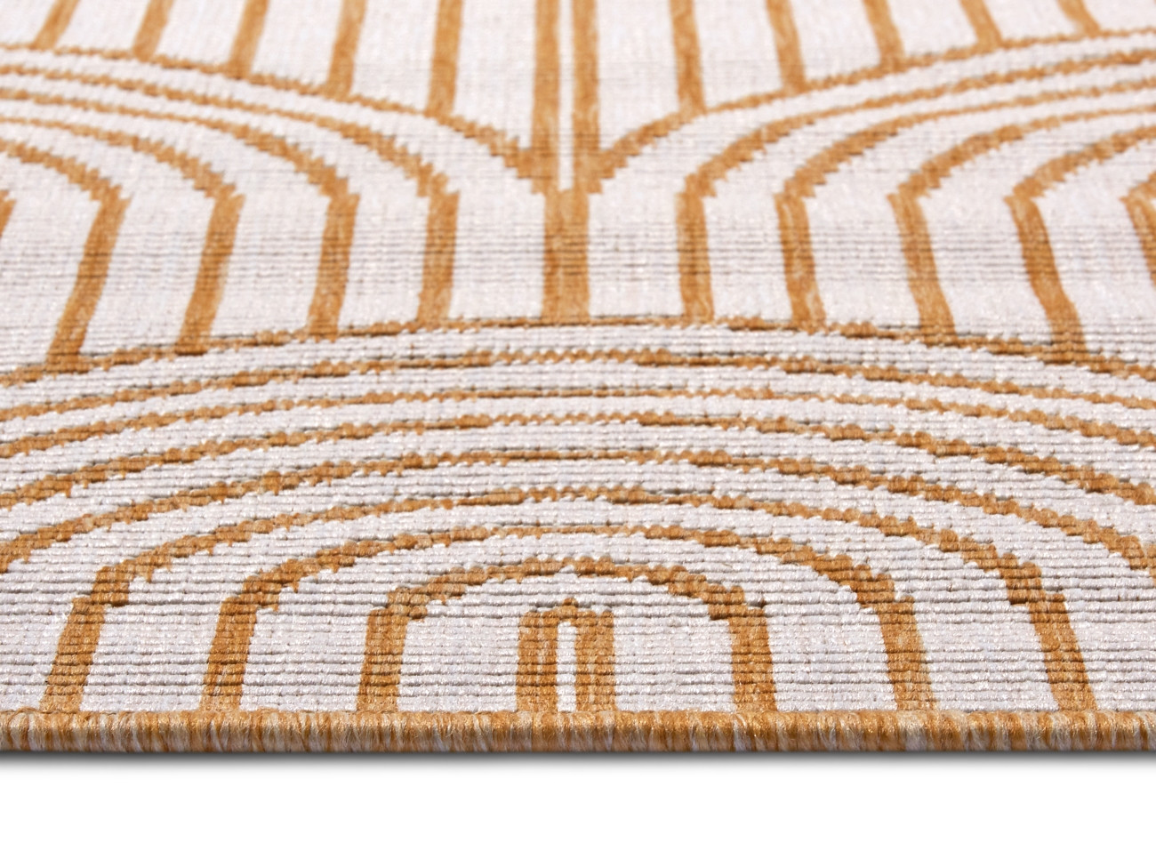 Kusový koberec Pangli 105849 Ochre – na ven i na doma 4
