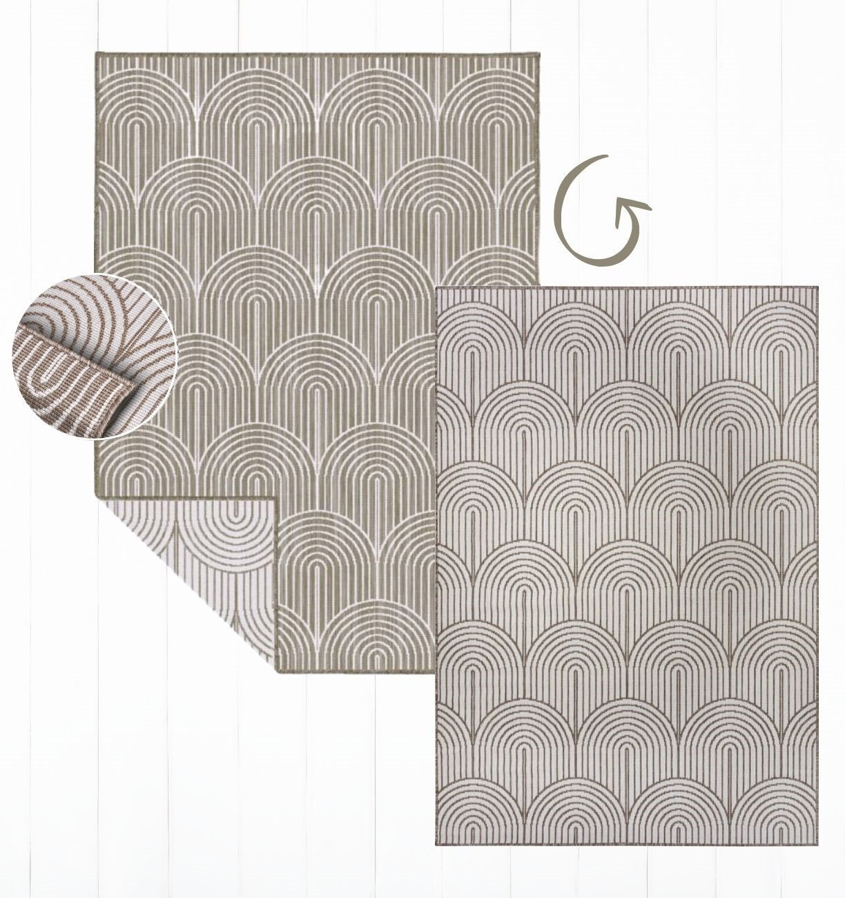 Kusový koberec Pangli 105850 Linen – na ven i na doma 5