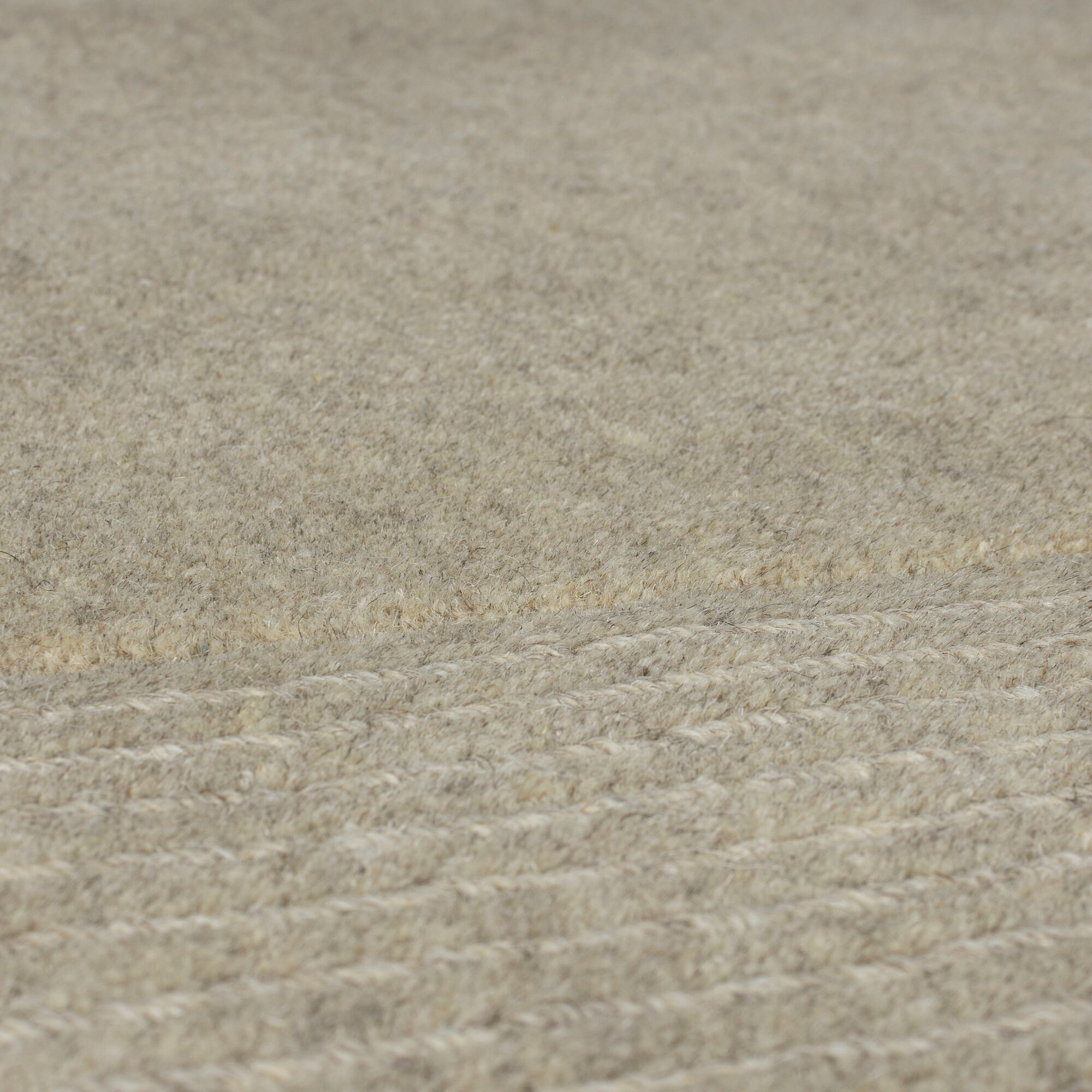 Kusový ručně tkaný koberec Tuscany Textured Wool Border Natural 5