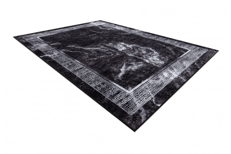 Kusový koberec Miro 51278.810 Marble black / white 2