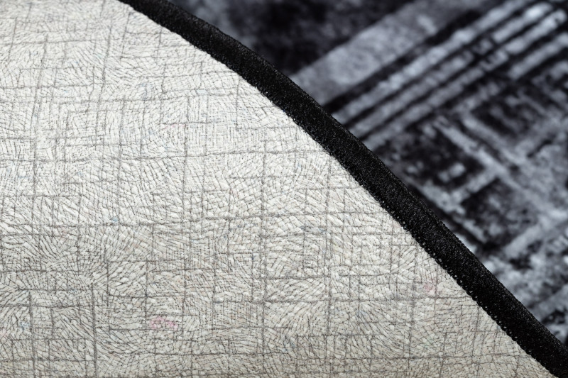 Kusový koberec Miro 51278.810 Marble black / white 5