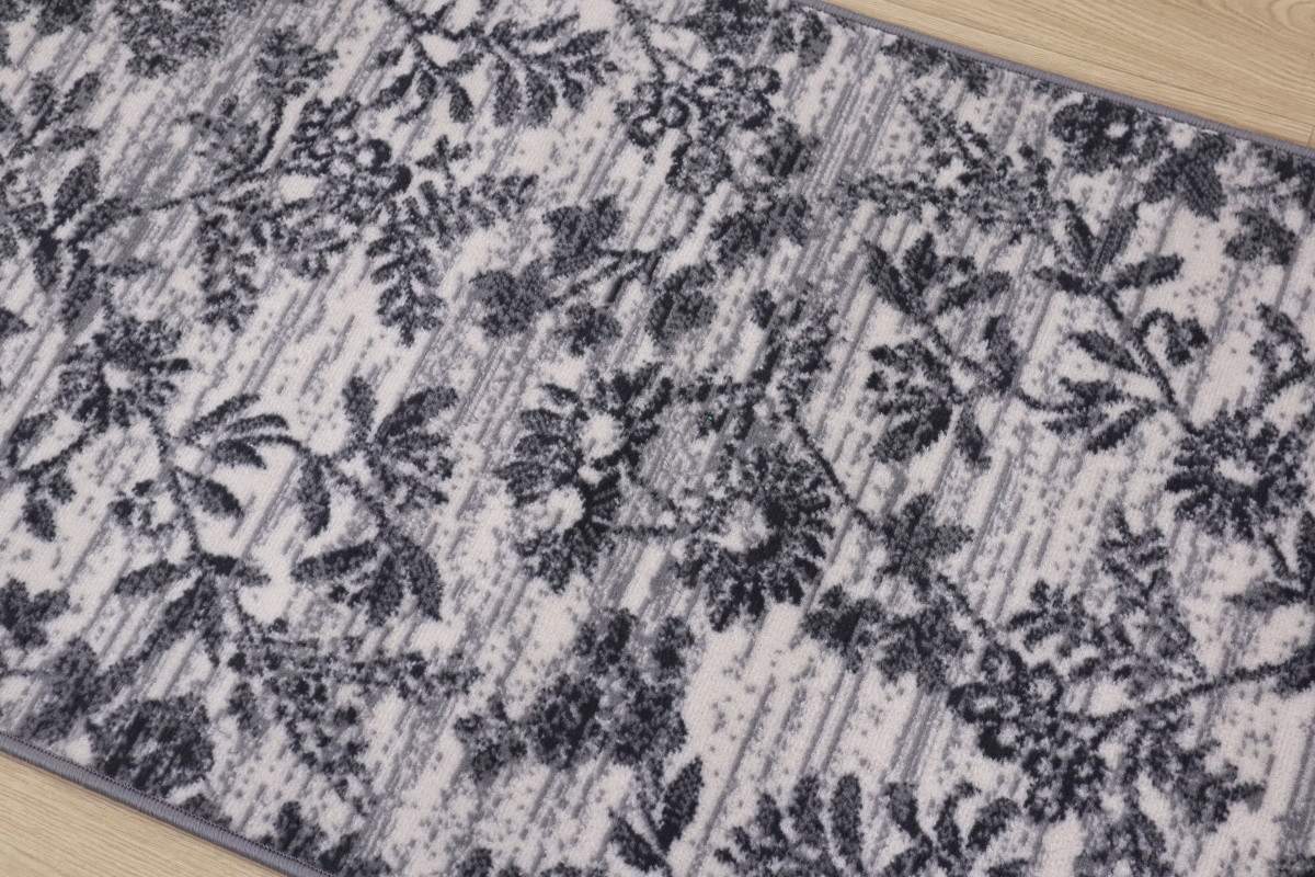 Kusový koberec Flowers grey 2
