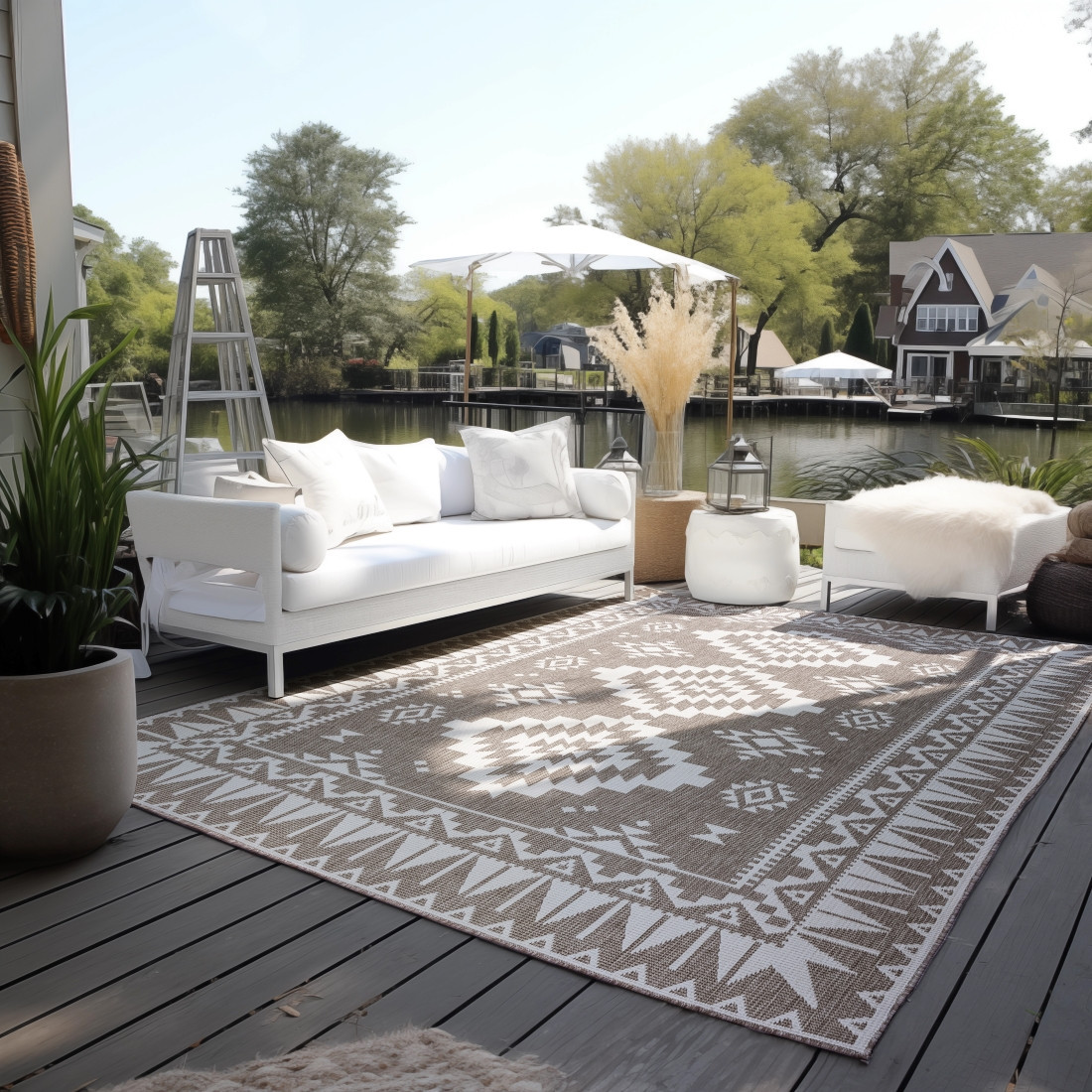 Kusový koberec Gemini 106021 Linen z kolekce Elle – na ven i na doma 80x150 cm (obrázek 8)