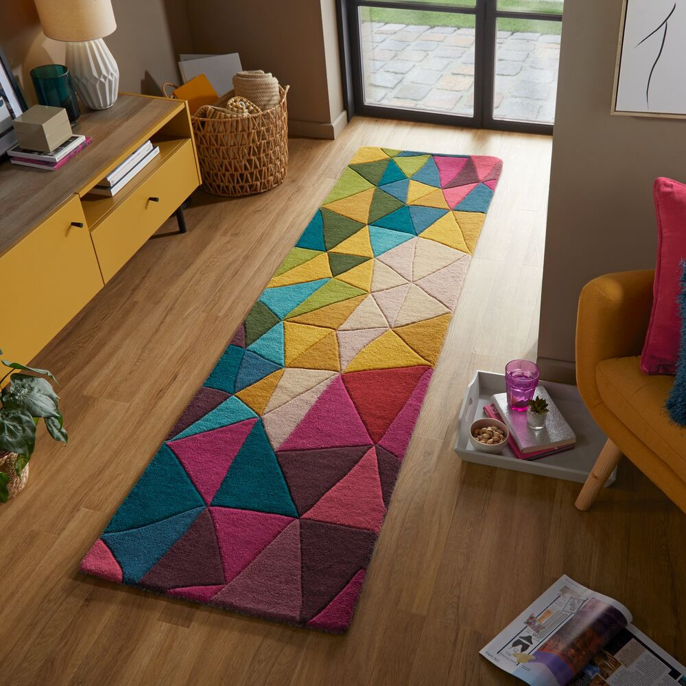 Ručně všívaný běhoun Illusion Falmouth Multi 5