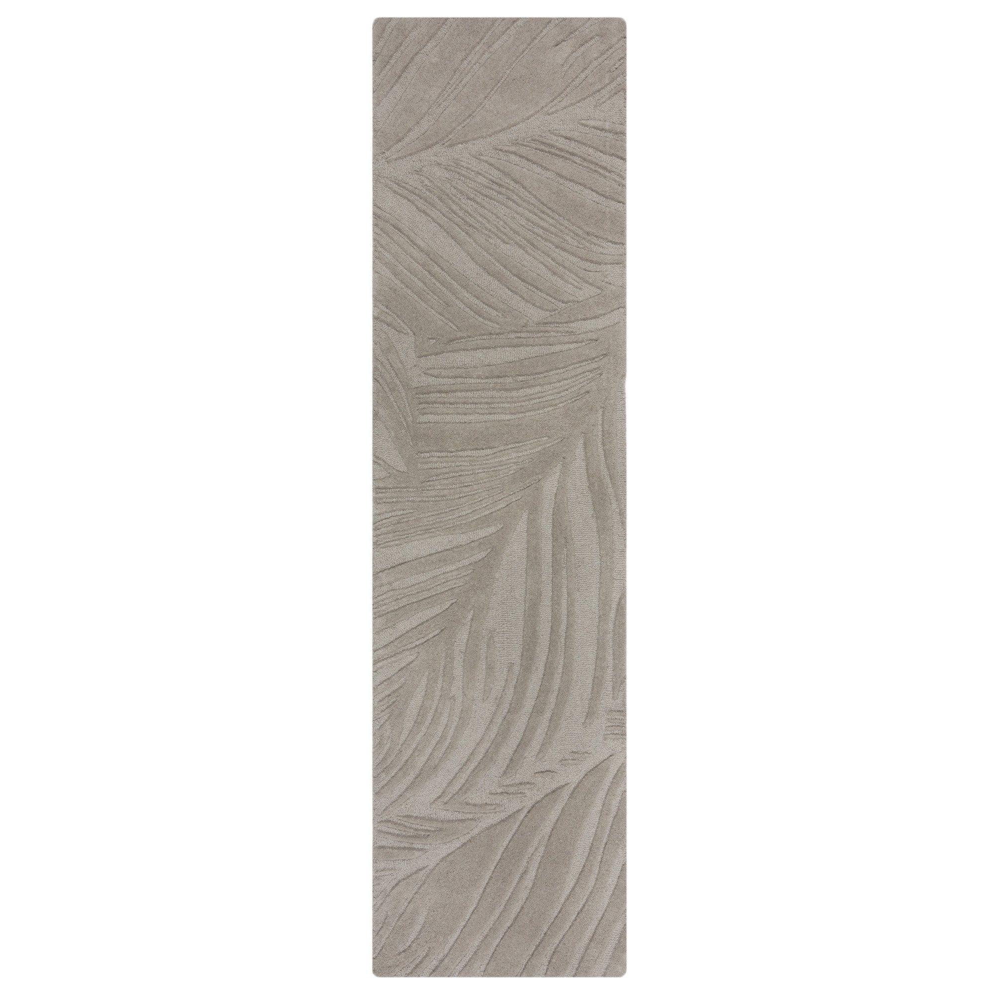 Běhoun Solace Lino Leaf Grey 60x230 cm