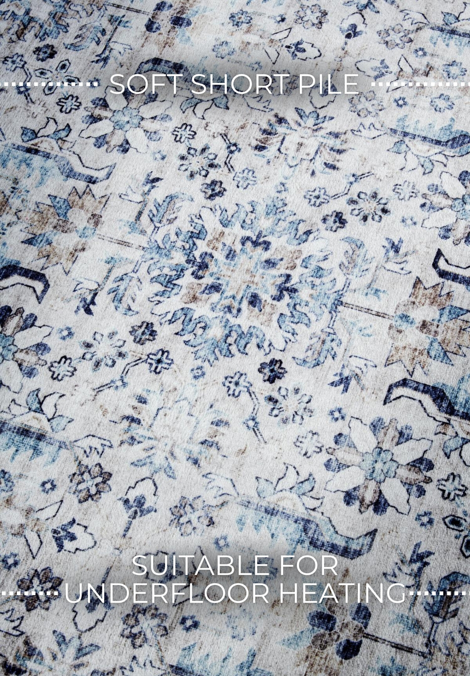 Kusový koberec Imagination New 106042 Cream/Blue z kolekce Elle 2