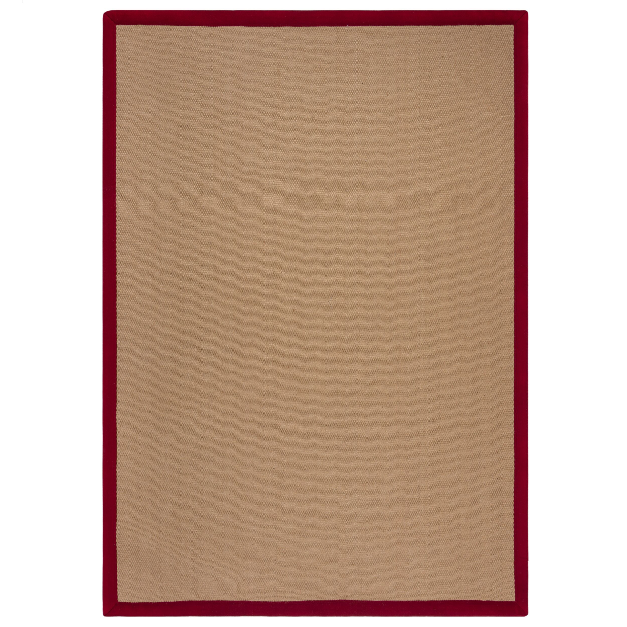 Kusový koberec Herringbone Border Kira Red