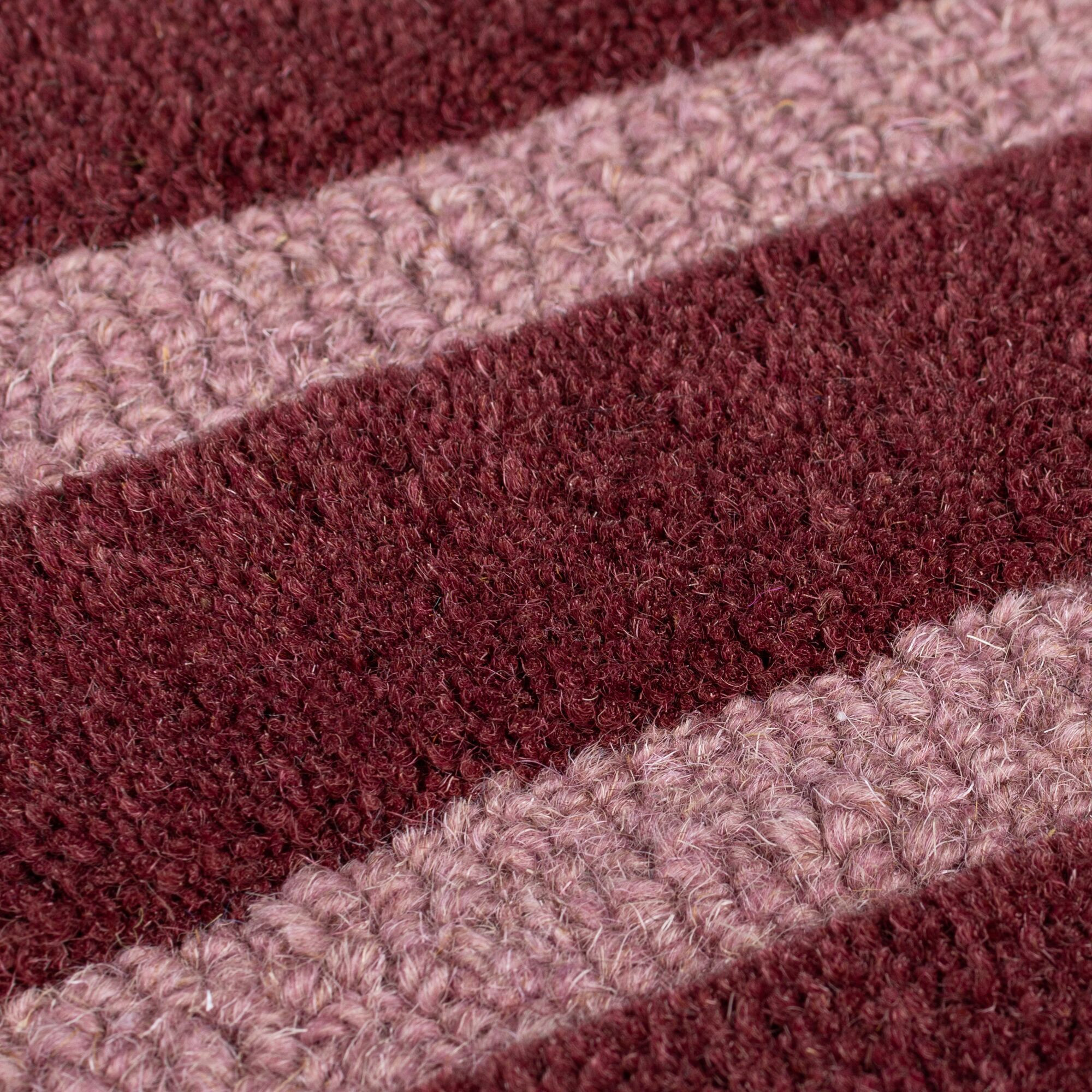 Ručně všívaný kusový koberec Abstract Split Ombre Red 2
