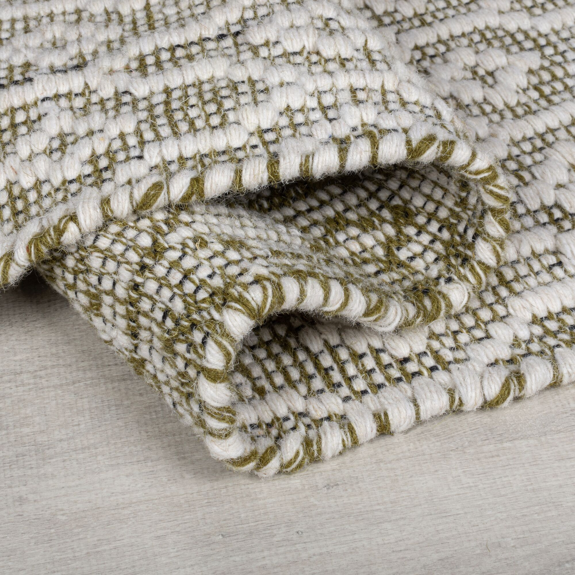 Ručně tkaný kusový koberec Nur Wool Dream Green 3
