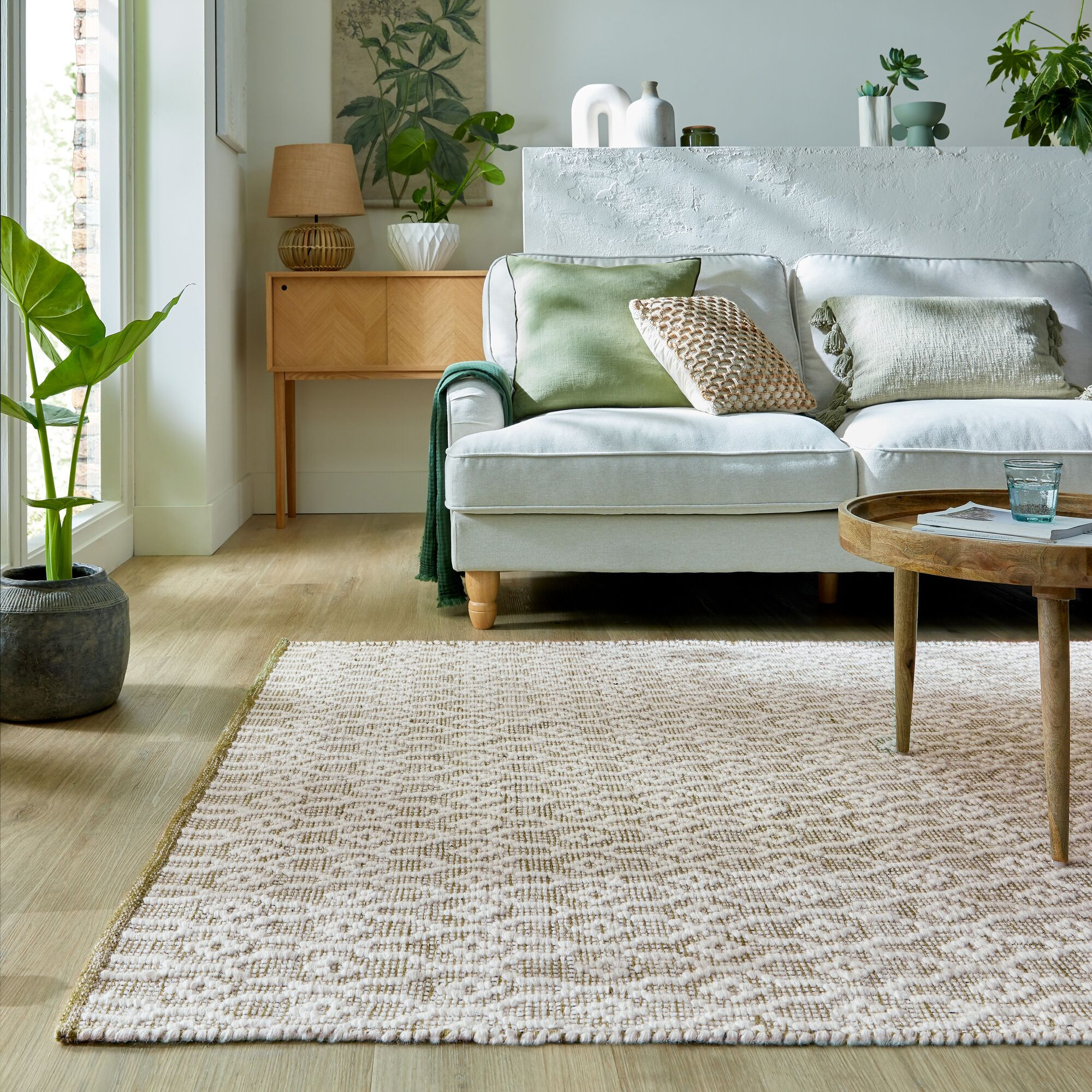 Ručně tkaný kusový koberec Nur Wool Dream Green 4