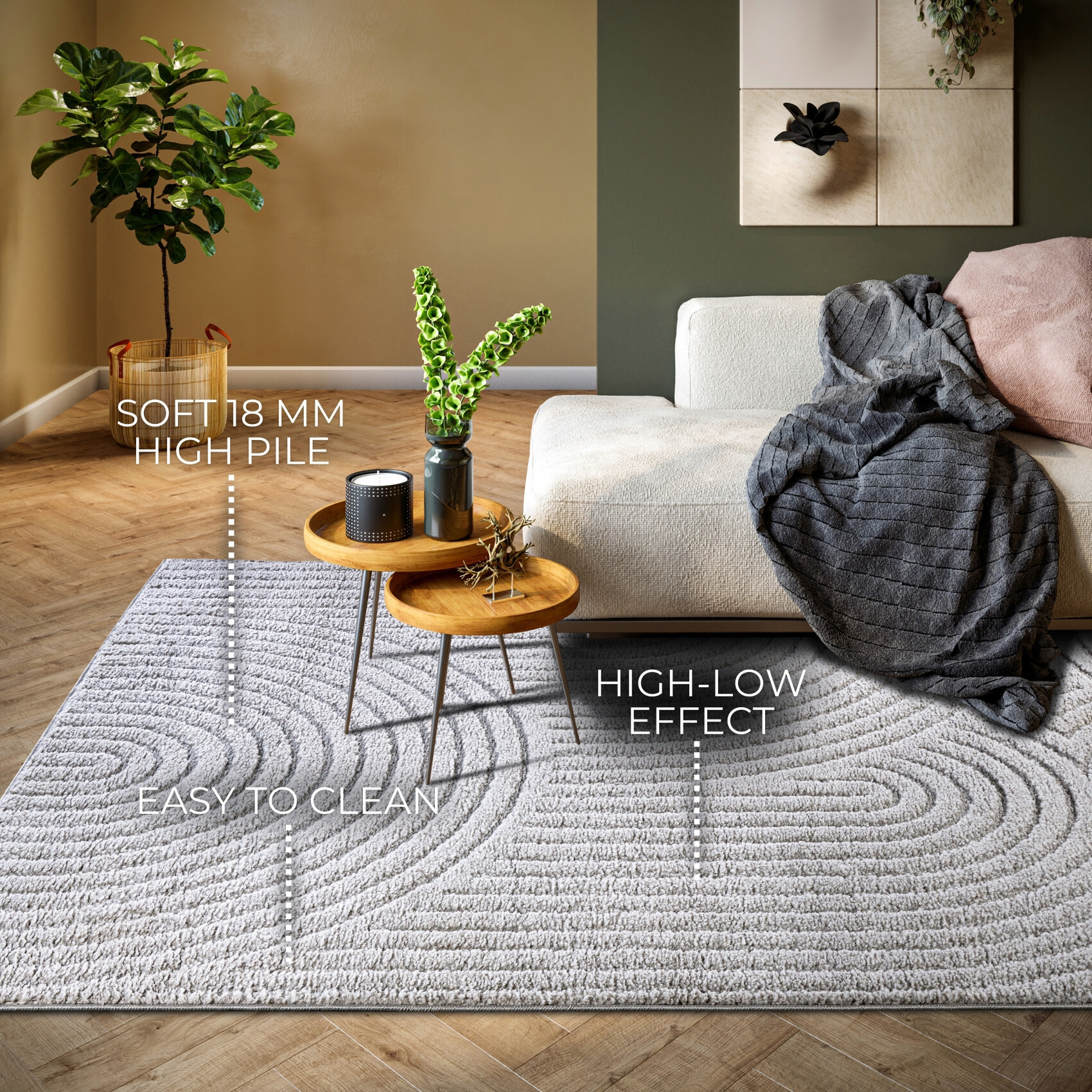 Kusový koberec New York 106205 Light Grey 80x120 cm (obrázek 10)