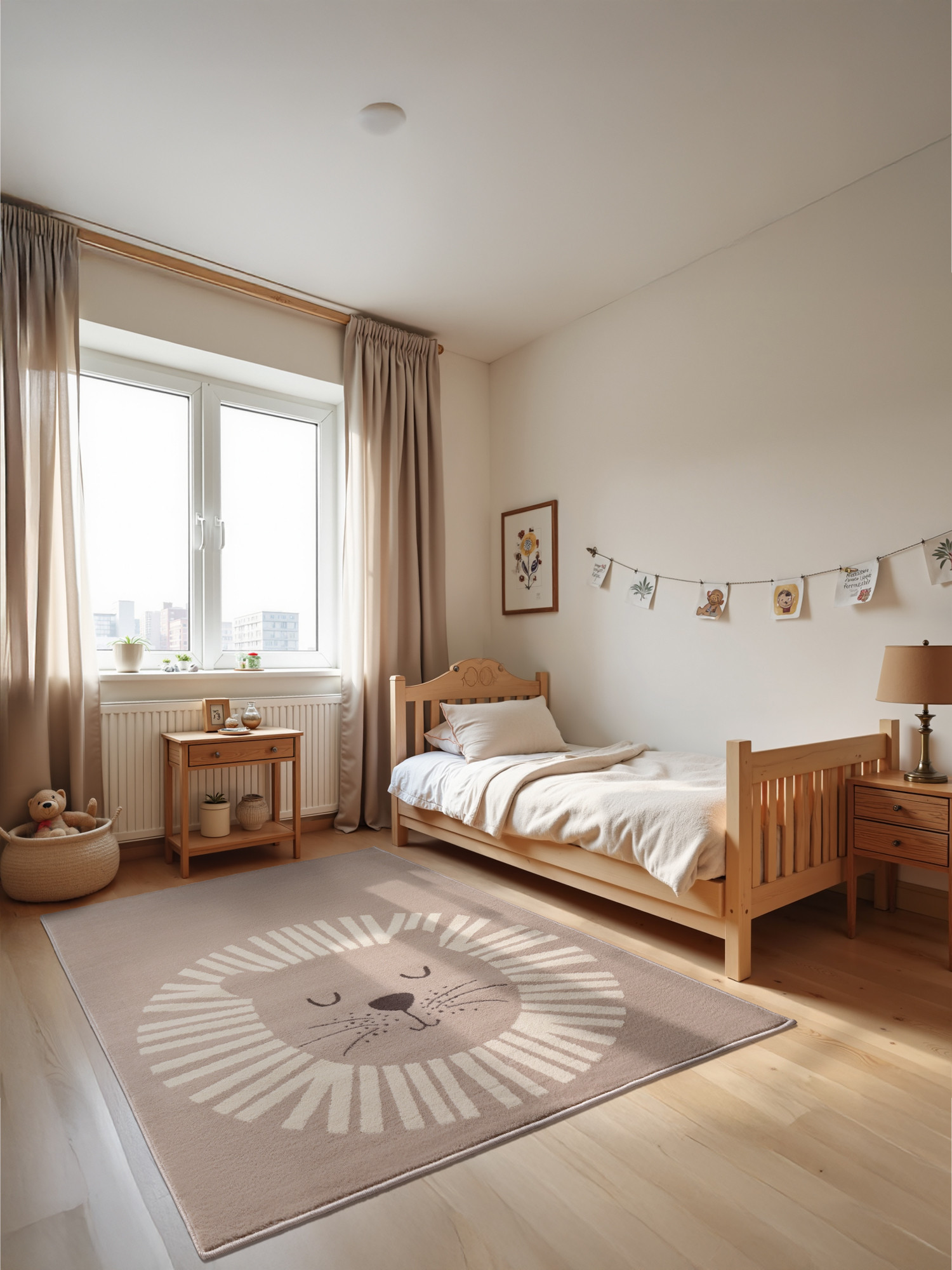 Dětský koberec Adventures 106214 Beige Cream 3