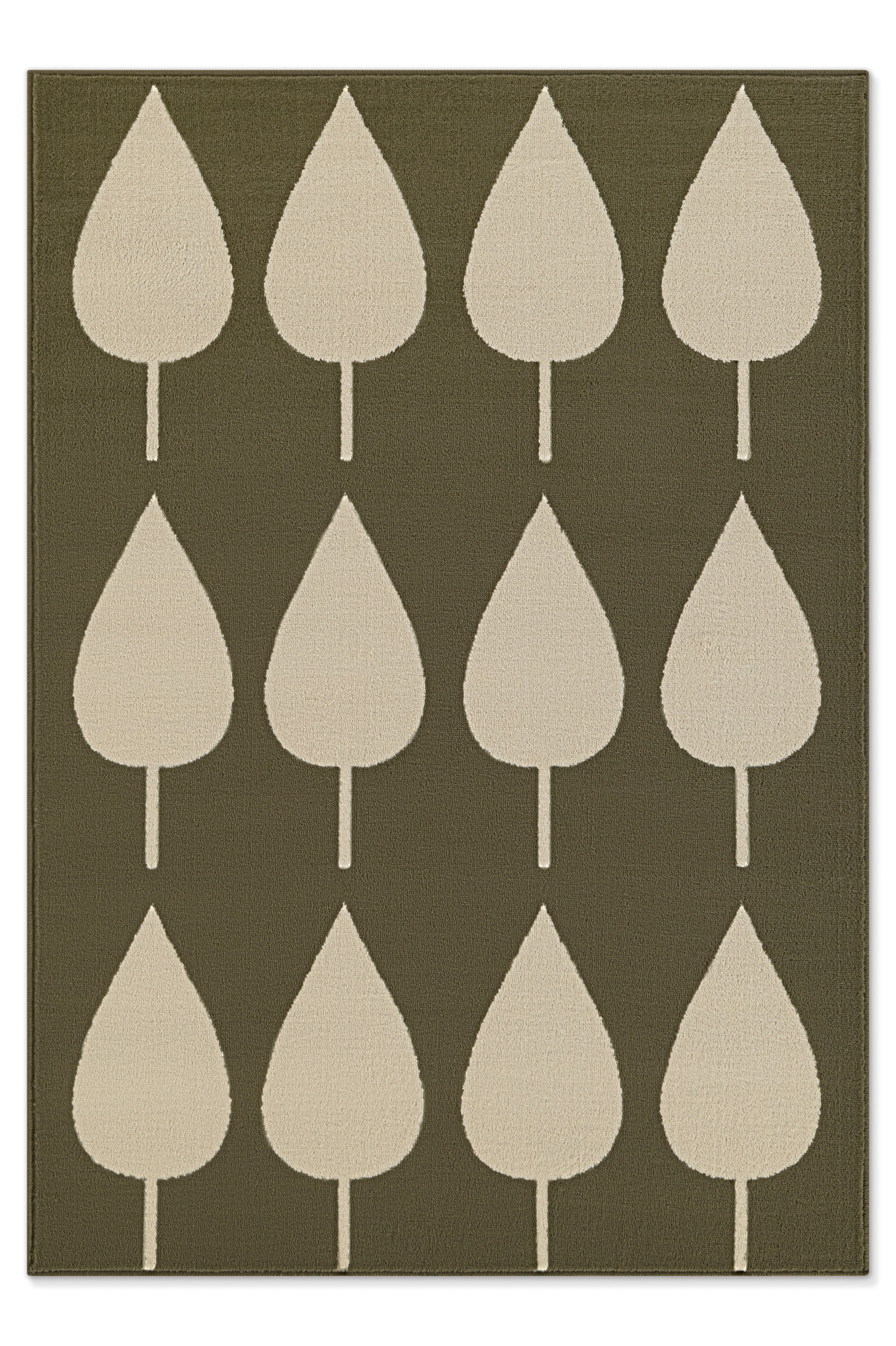 Dětský koberec Adventures 106215 Green Cream 120x170 cm
