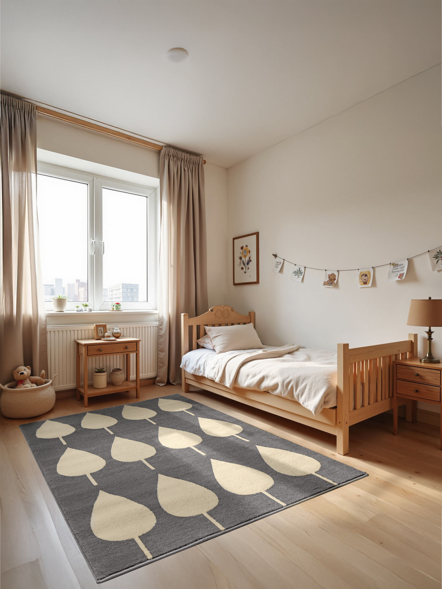Dětský koberec Adventures 106216 Grey Cream 5