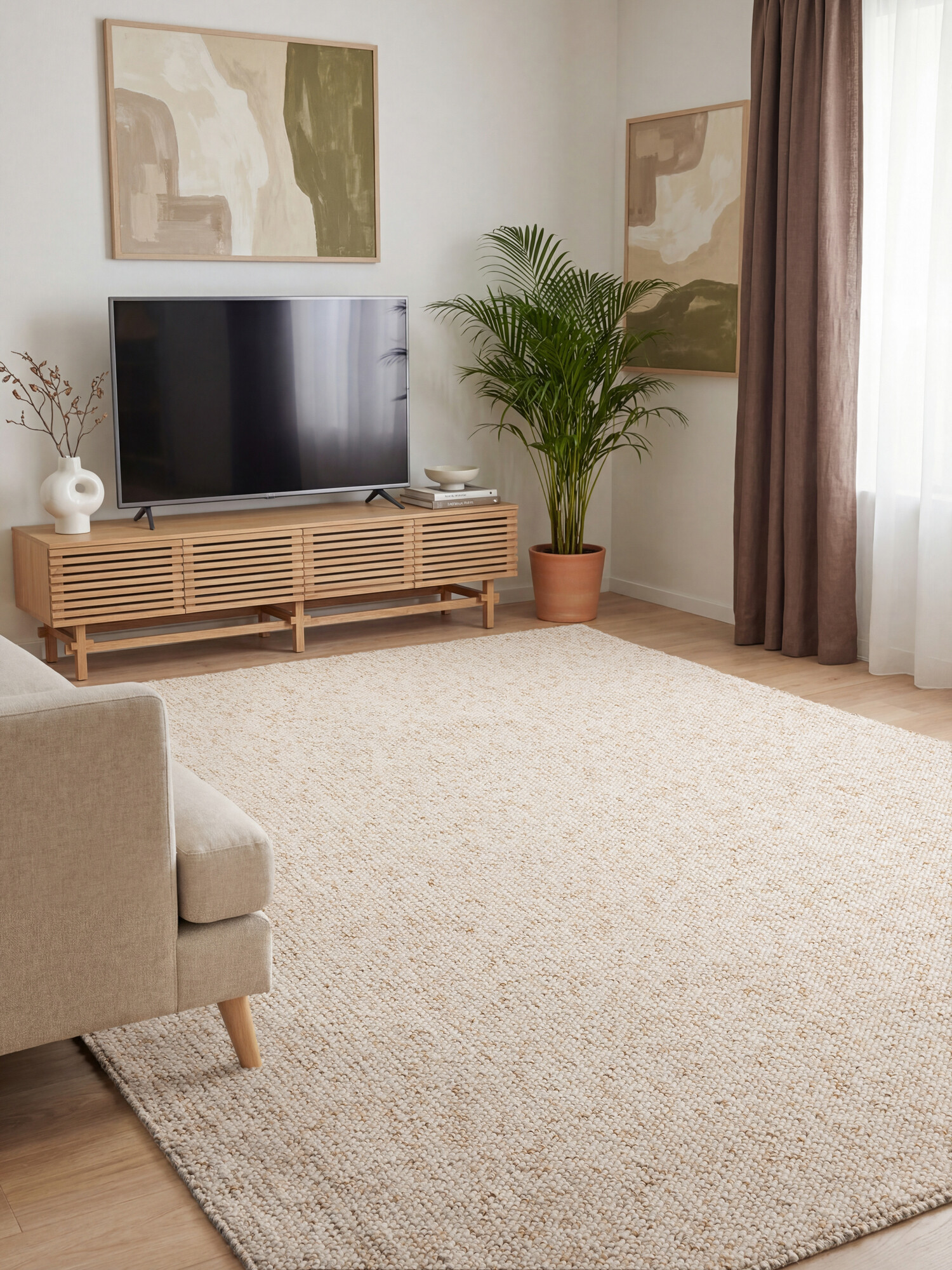 Kusový koberec Tundra 106228 Cream z kolekce Elle 80x150 cm (obrázek 17)