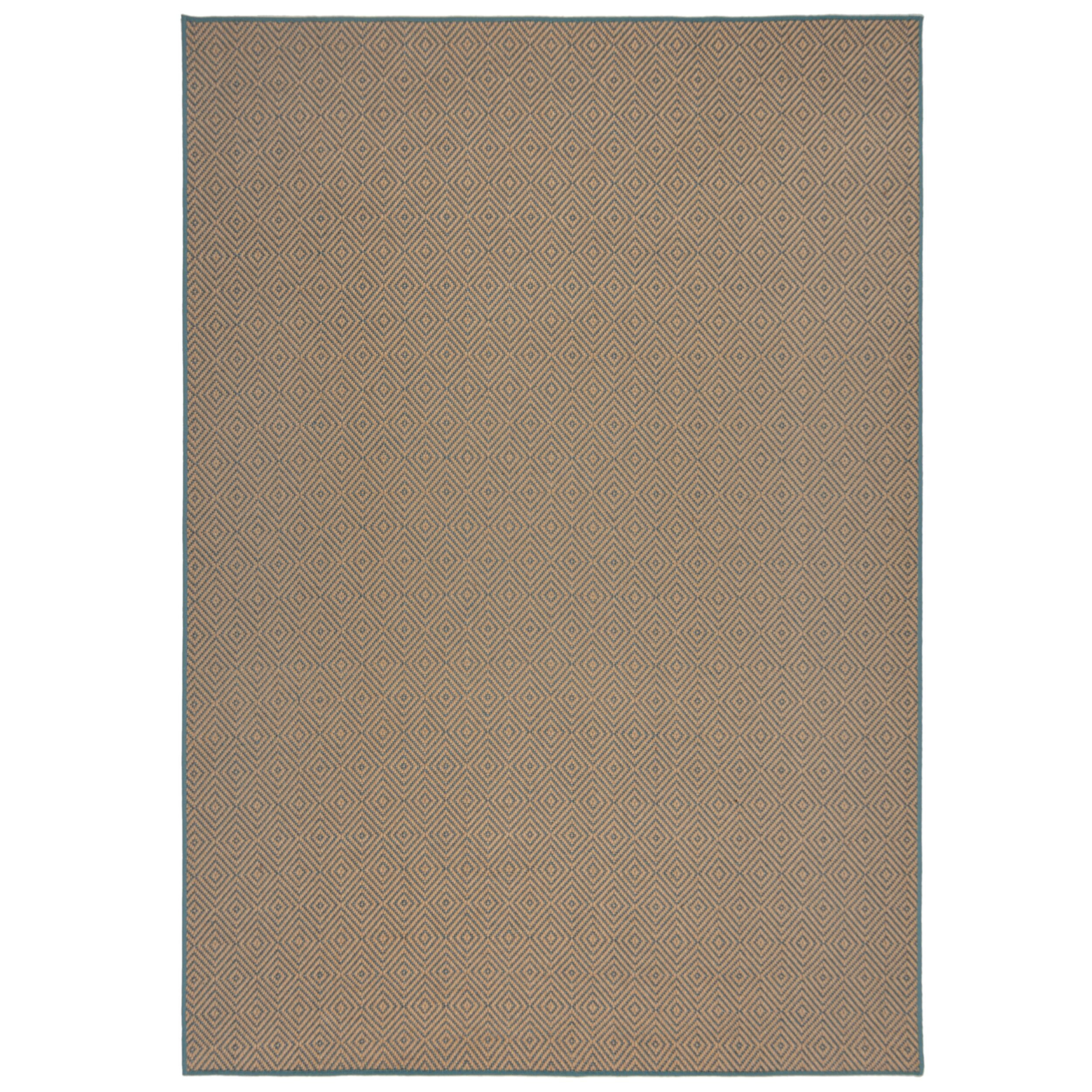 Kusový koberec Geometric Jute Blue