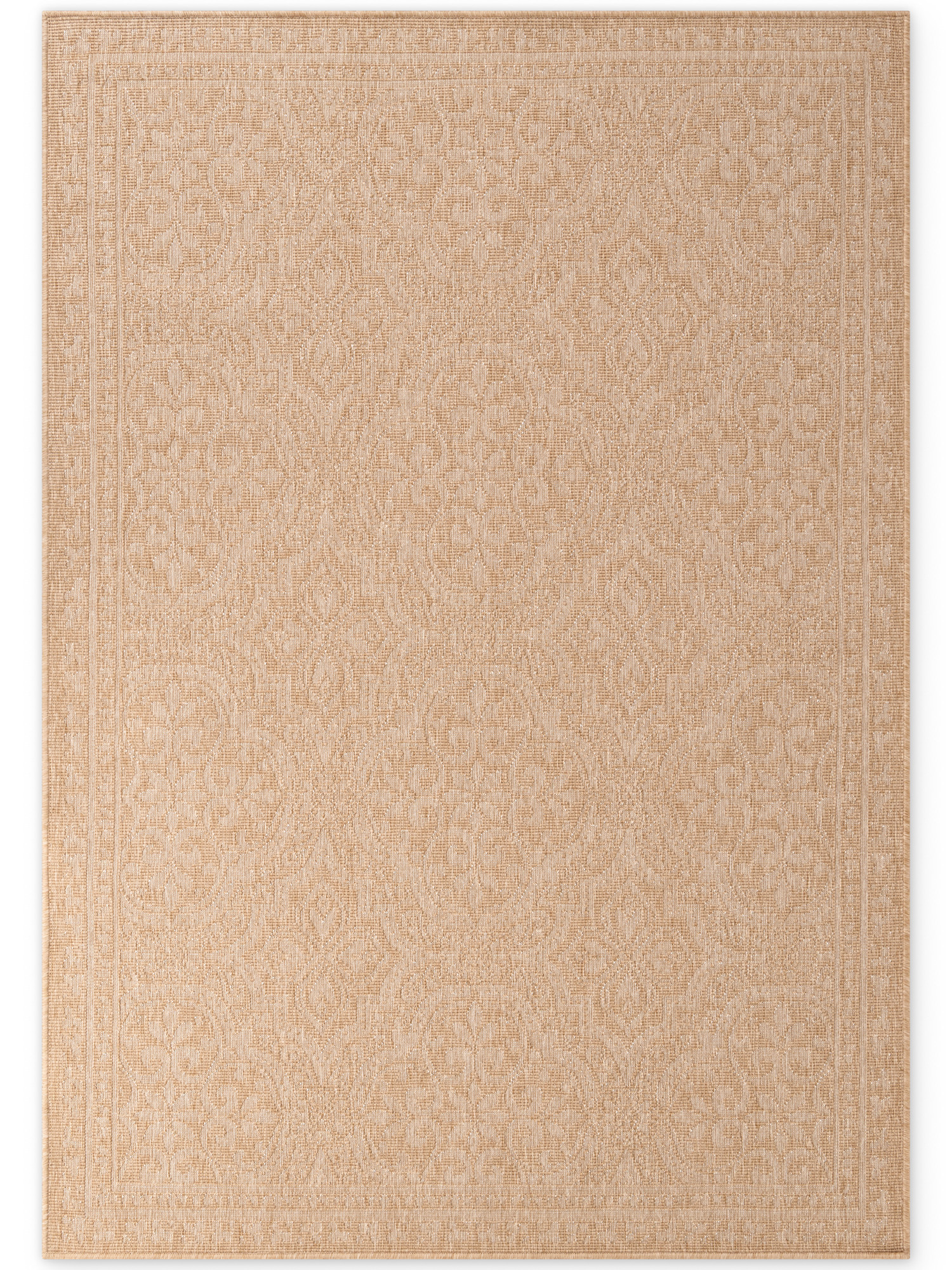 Kusový koberec Duet Rosel Beige/White - na ven i na doma
