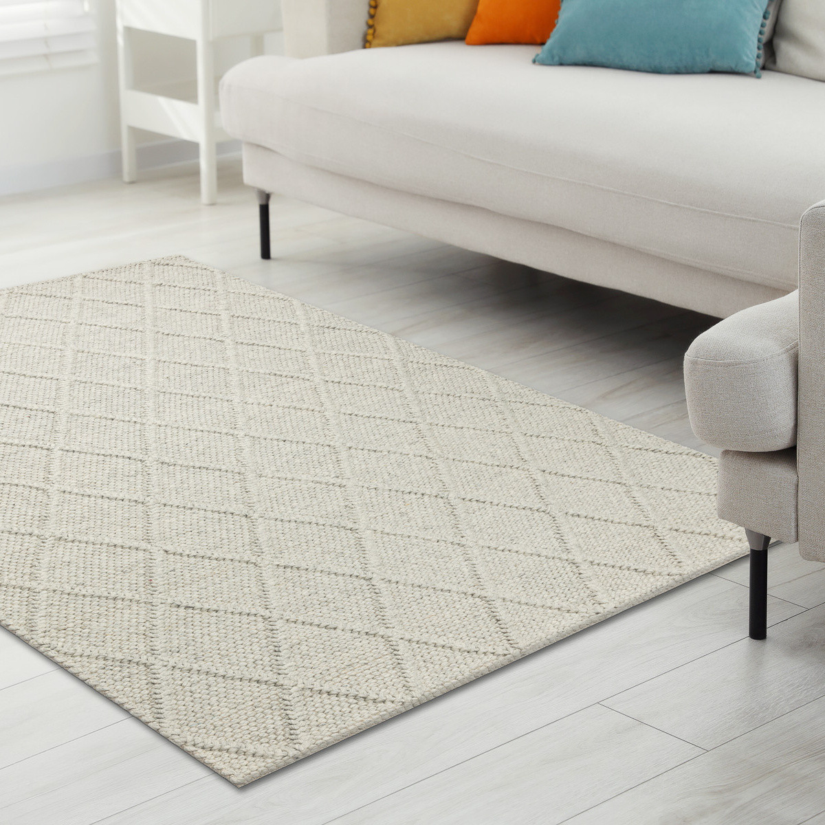Kusový koberec Tahar 99001C beige 90x150 cm (obrázek 8)