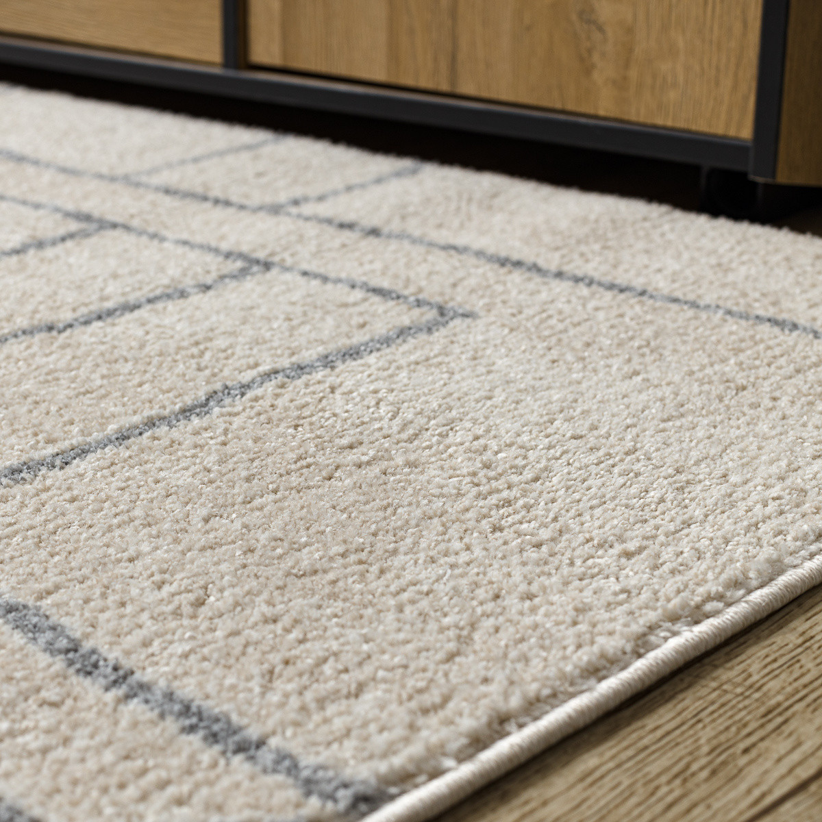 Kusový koberec Fusion 0806 cream/l. grey 80x150 cm (obrázek 6)