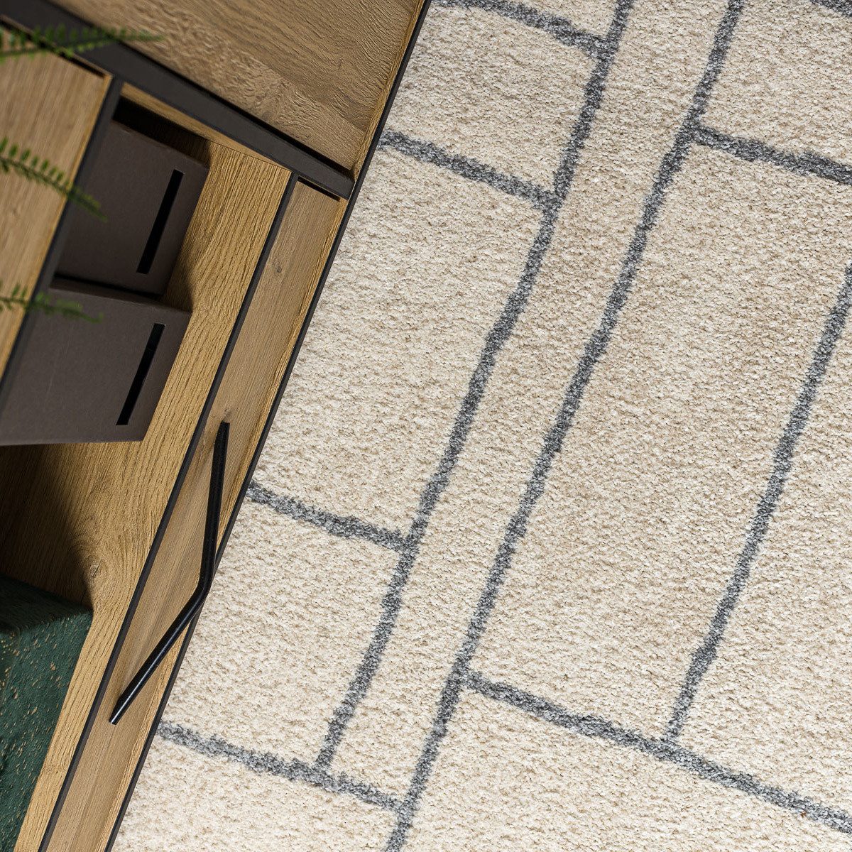 Kusový koberec Fusion 0806 cream/l. grey 80x150 cm (obrázek 8)