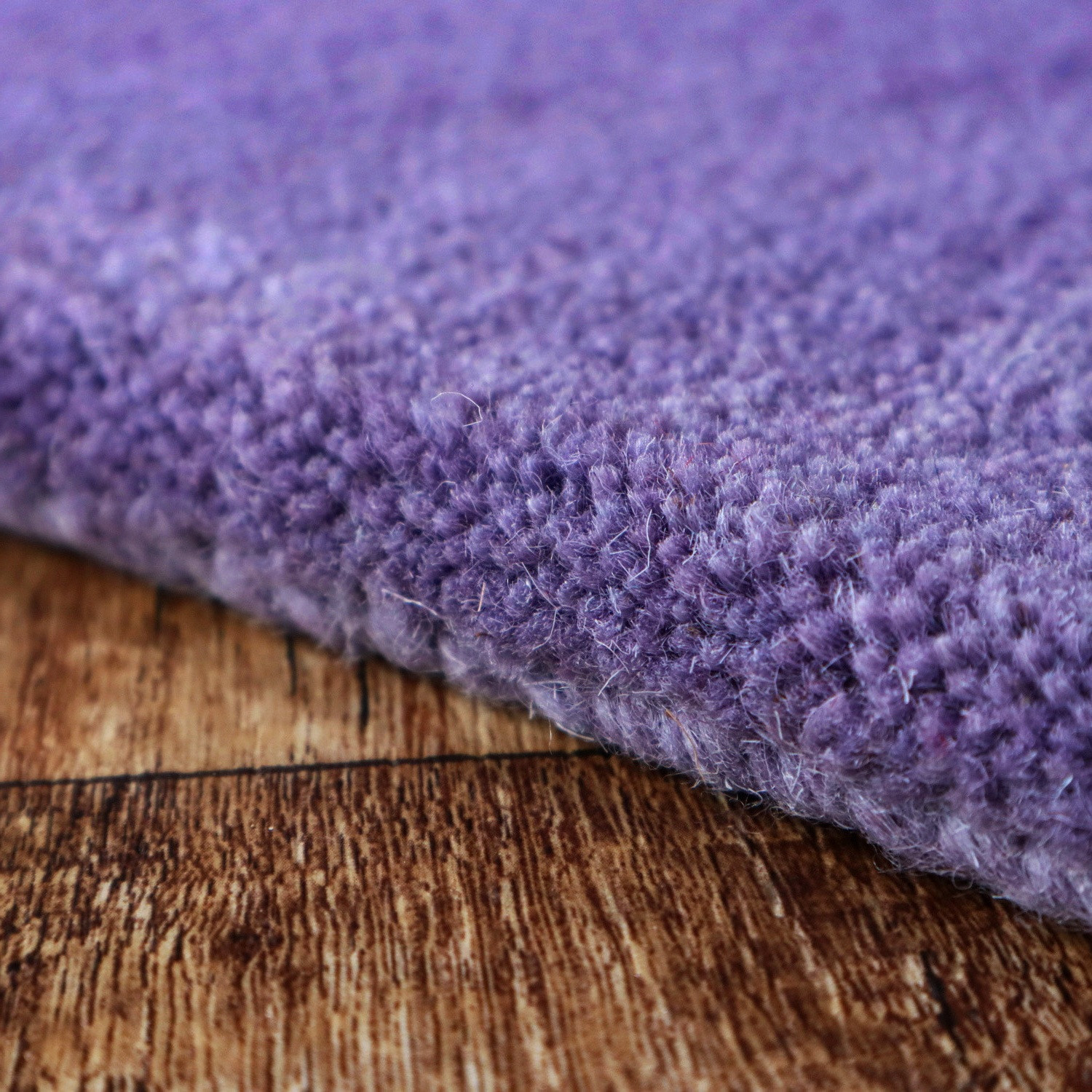 Ručně všívaný kusový koberec Asra wool fialová 2
