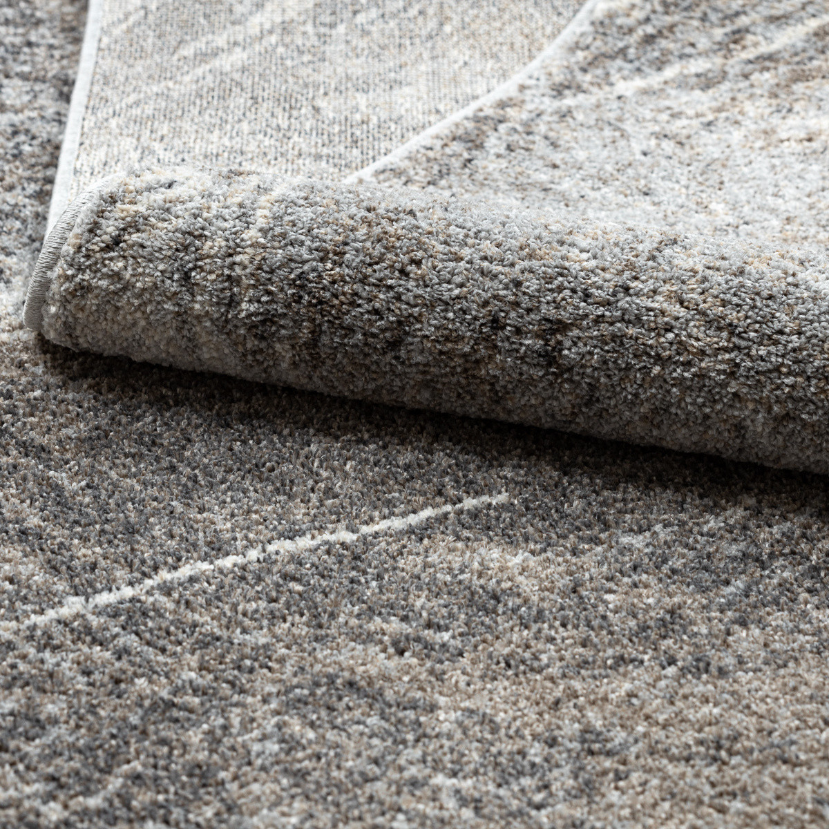 Kusový koberec Fusion 9617 dark grey/brown 80x150 cm (obrázek 11)