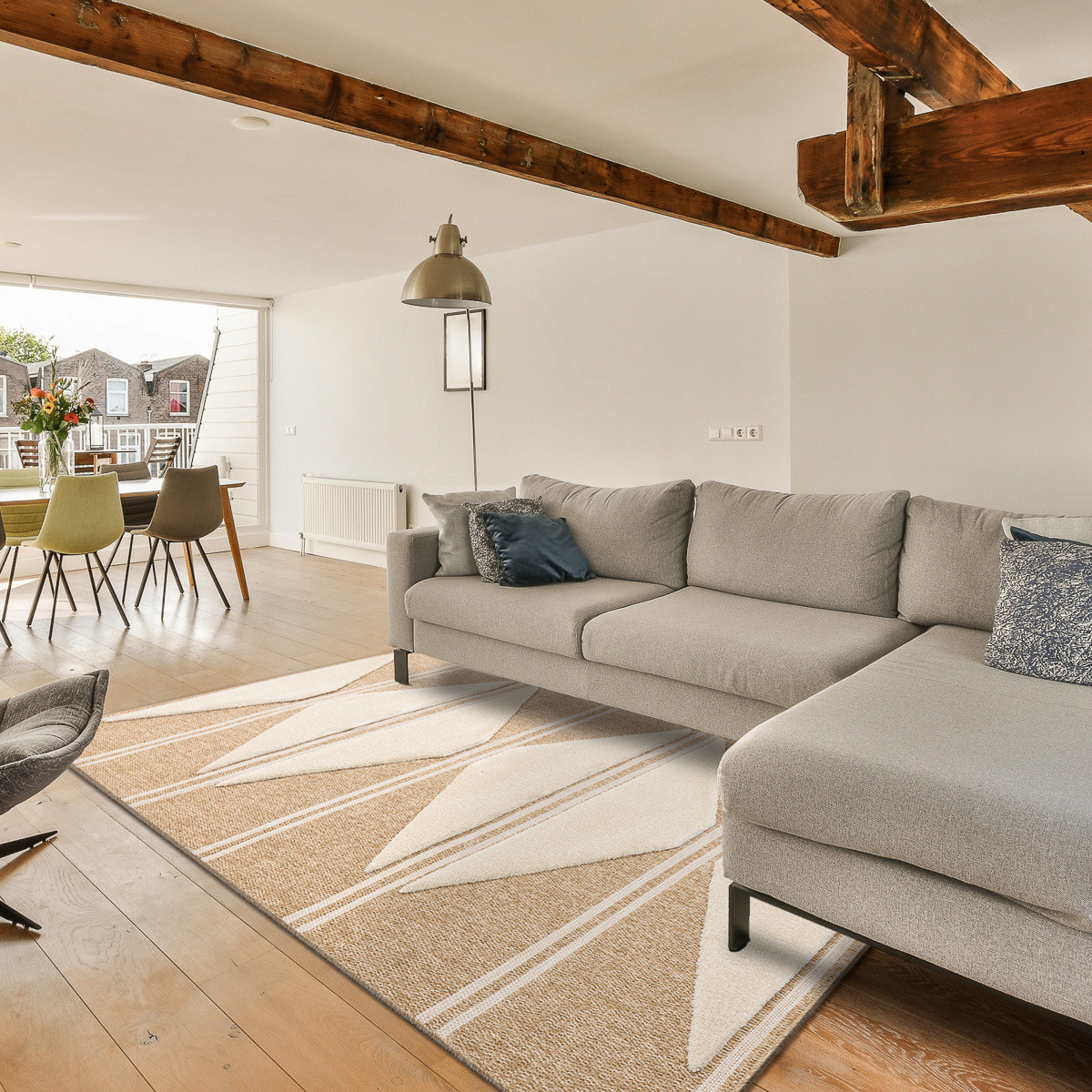 Kusový koberec Spark 0698A beige/cream 80x150 cm (obrázek 7)