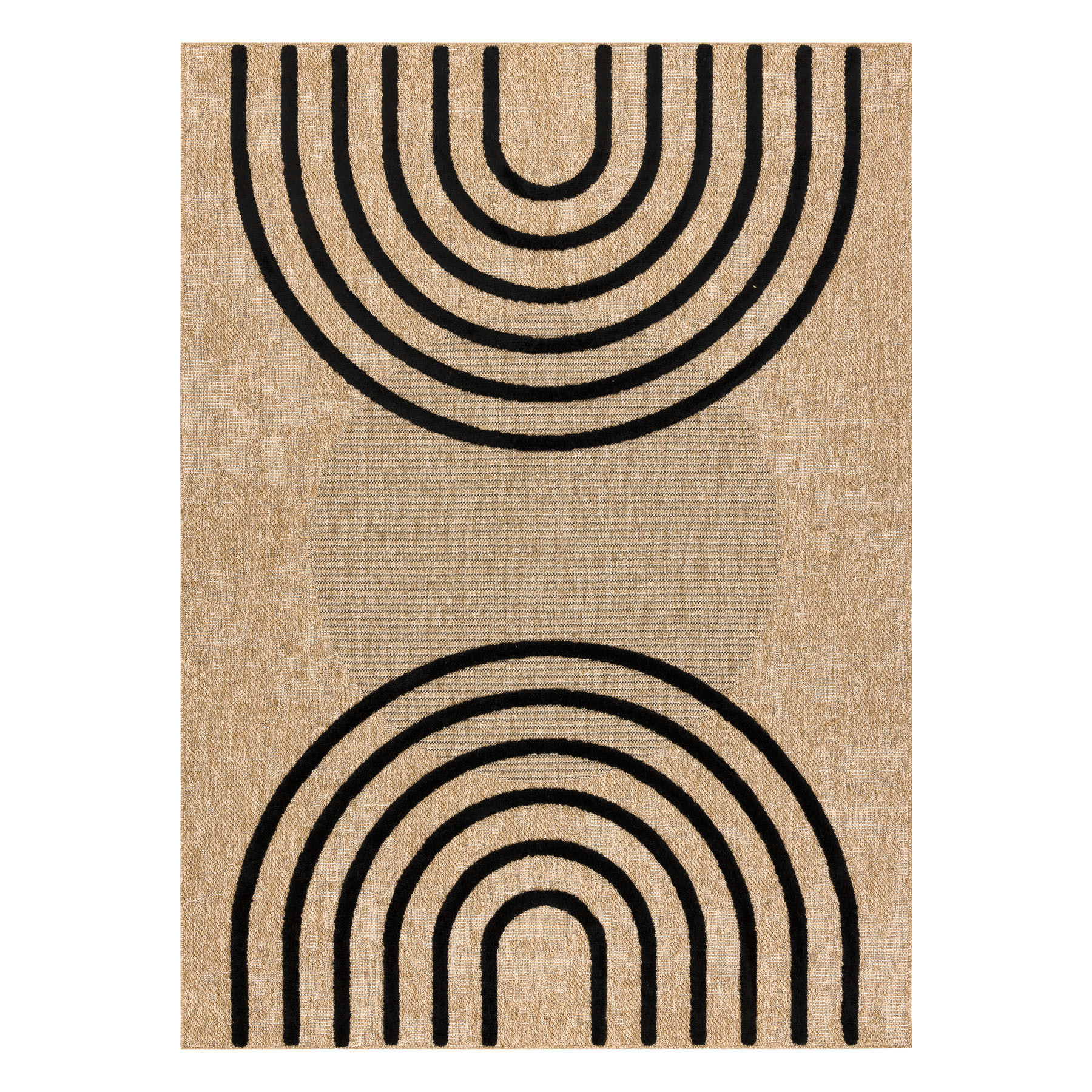 Kusový koberec Spark 0688 beige/black