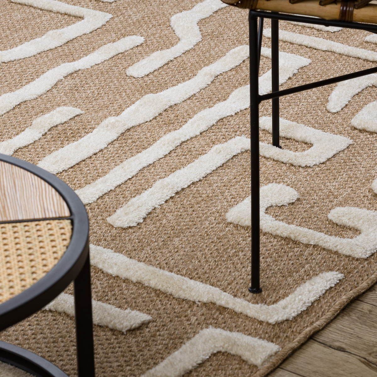 Kusový koberec Spark 0711A beige/cream 4
