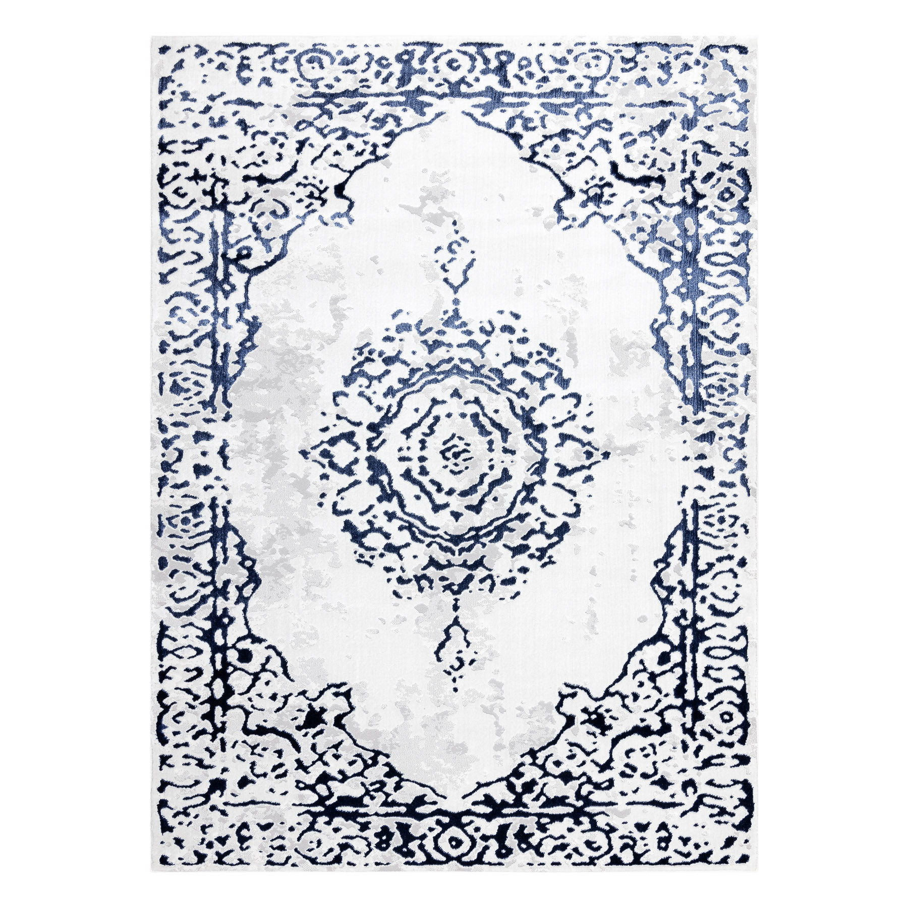 Kusový koberec Allure 1961 white/blue