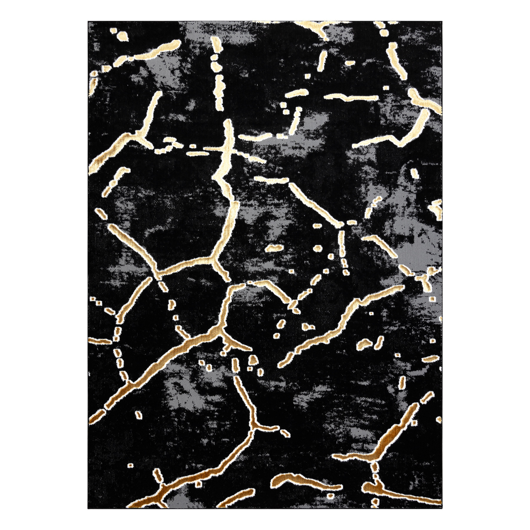 Kusový koberec Allure 1967 black/gold
