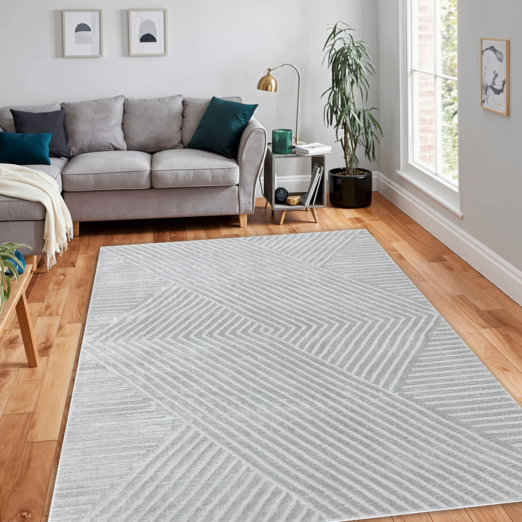Kusový koberec Balance 1503 grey 80x150 cm (obrázek 8)