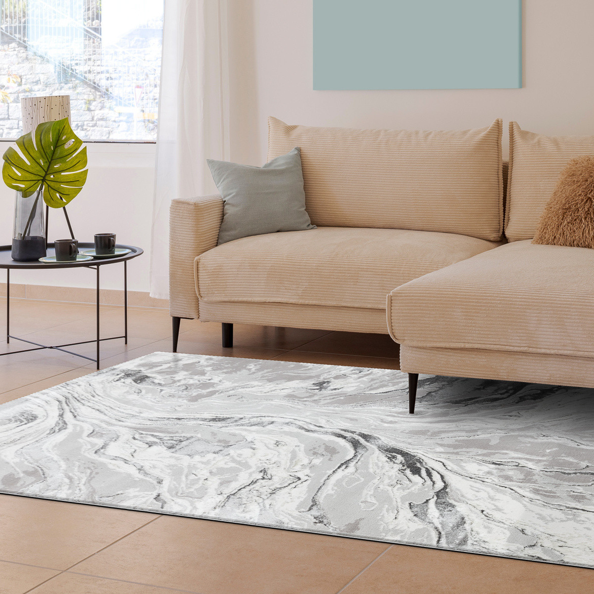 Kusový koberec Bliss Z162BZ253 grey/cream 80x150 cm (obrázek 8)