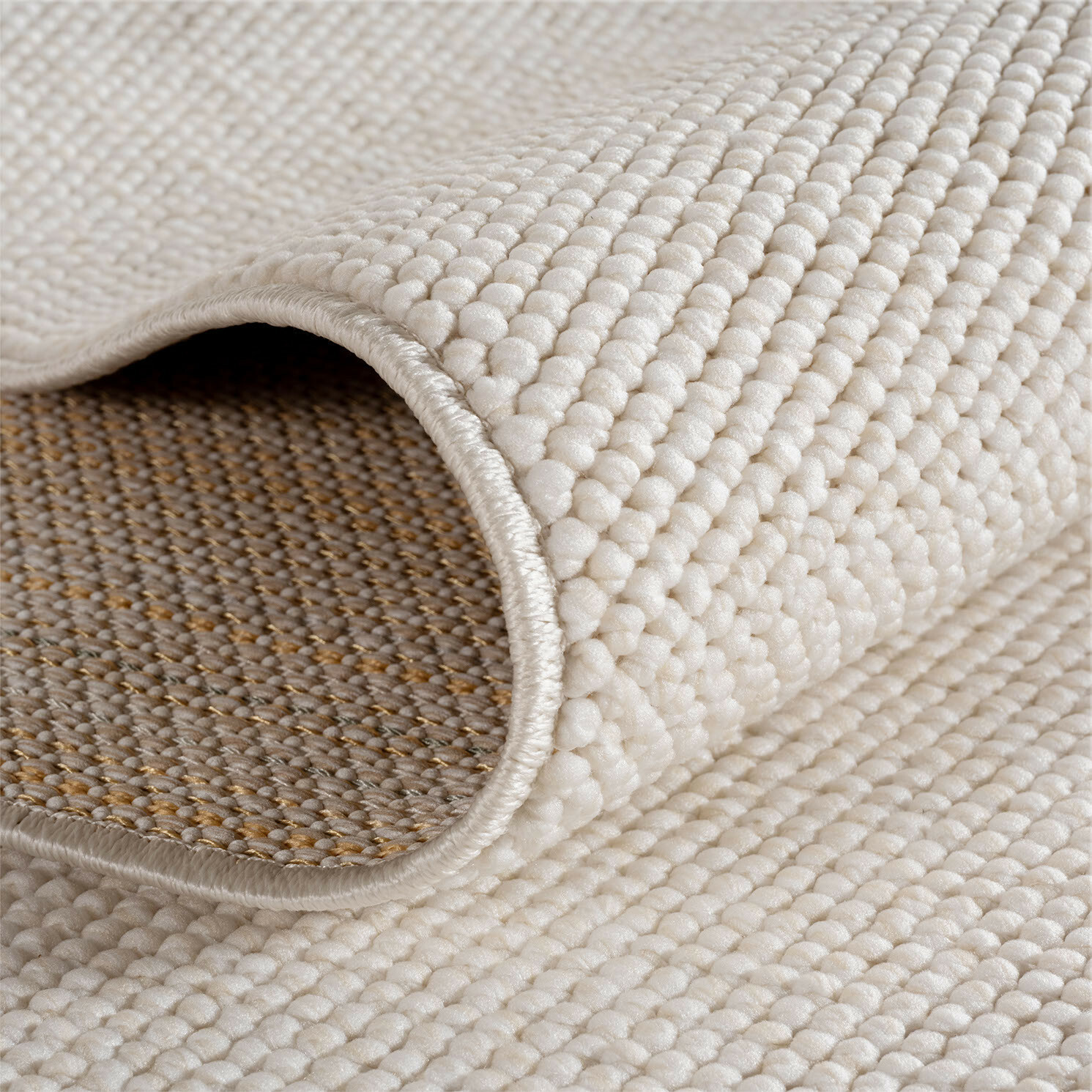 Kusový koberec Helix 2200 cream kruh 3