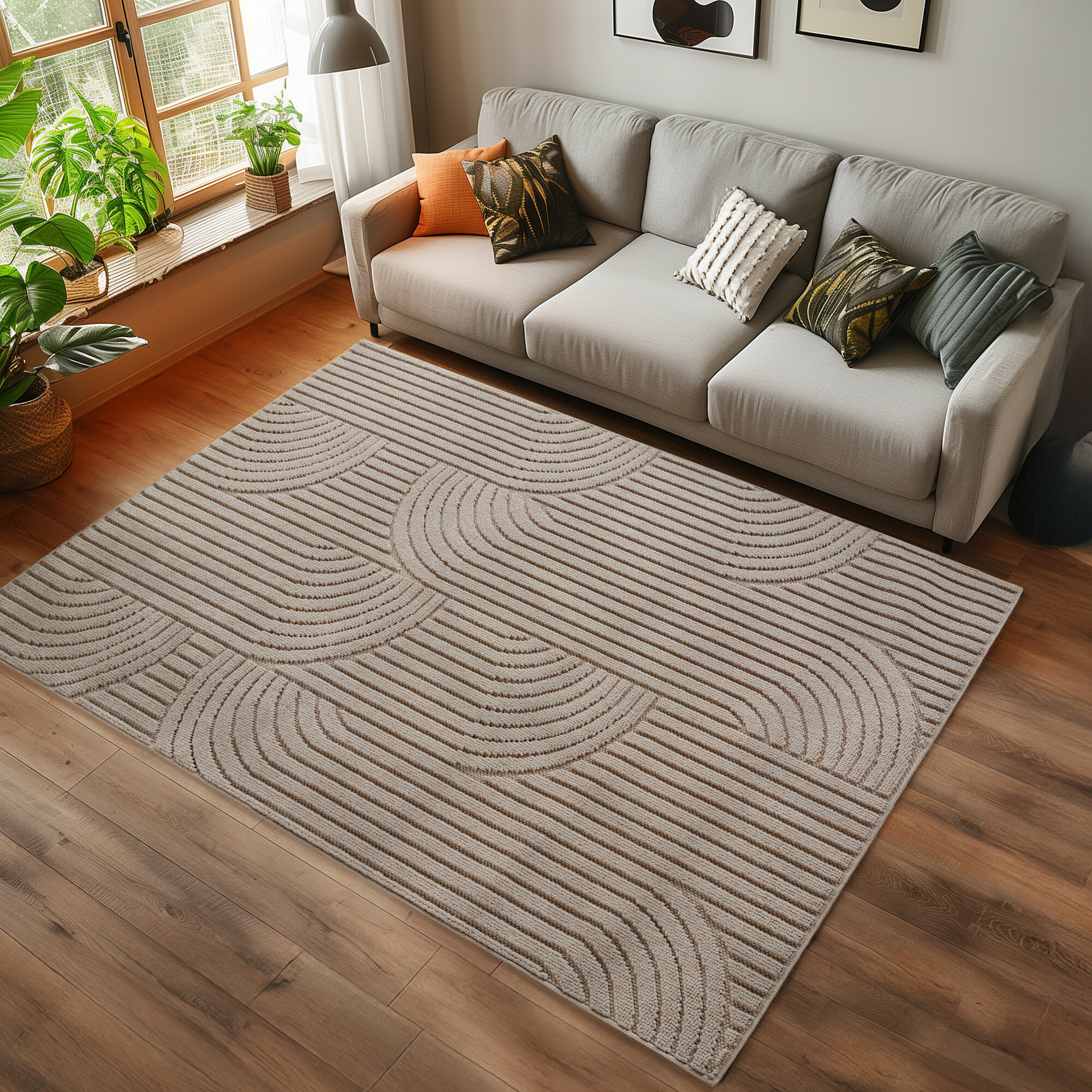 Kusový koberec Helix 2201 beige 2