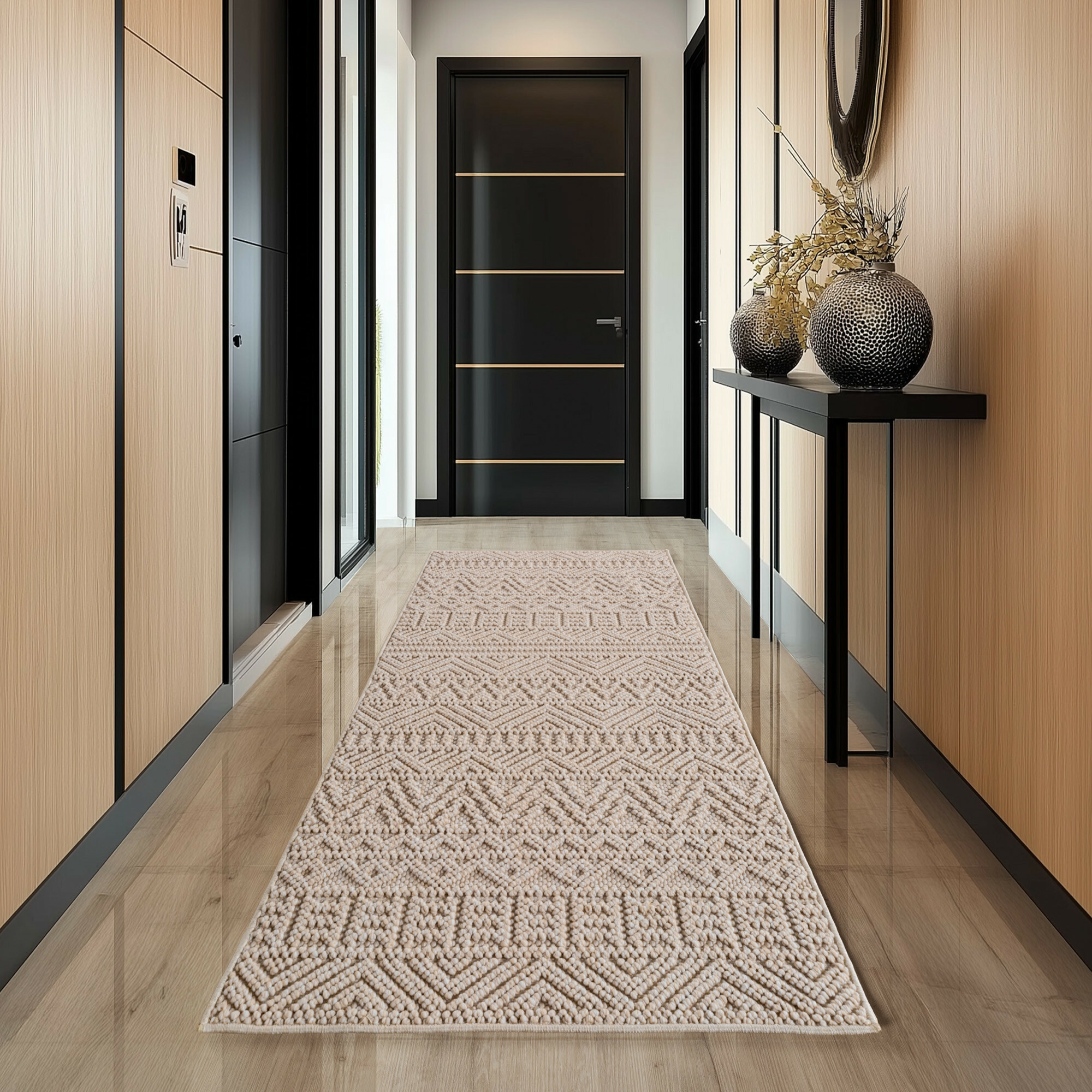 Kusový koberec Helix 2202 beige 60x110 cm (obrázek 7)