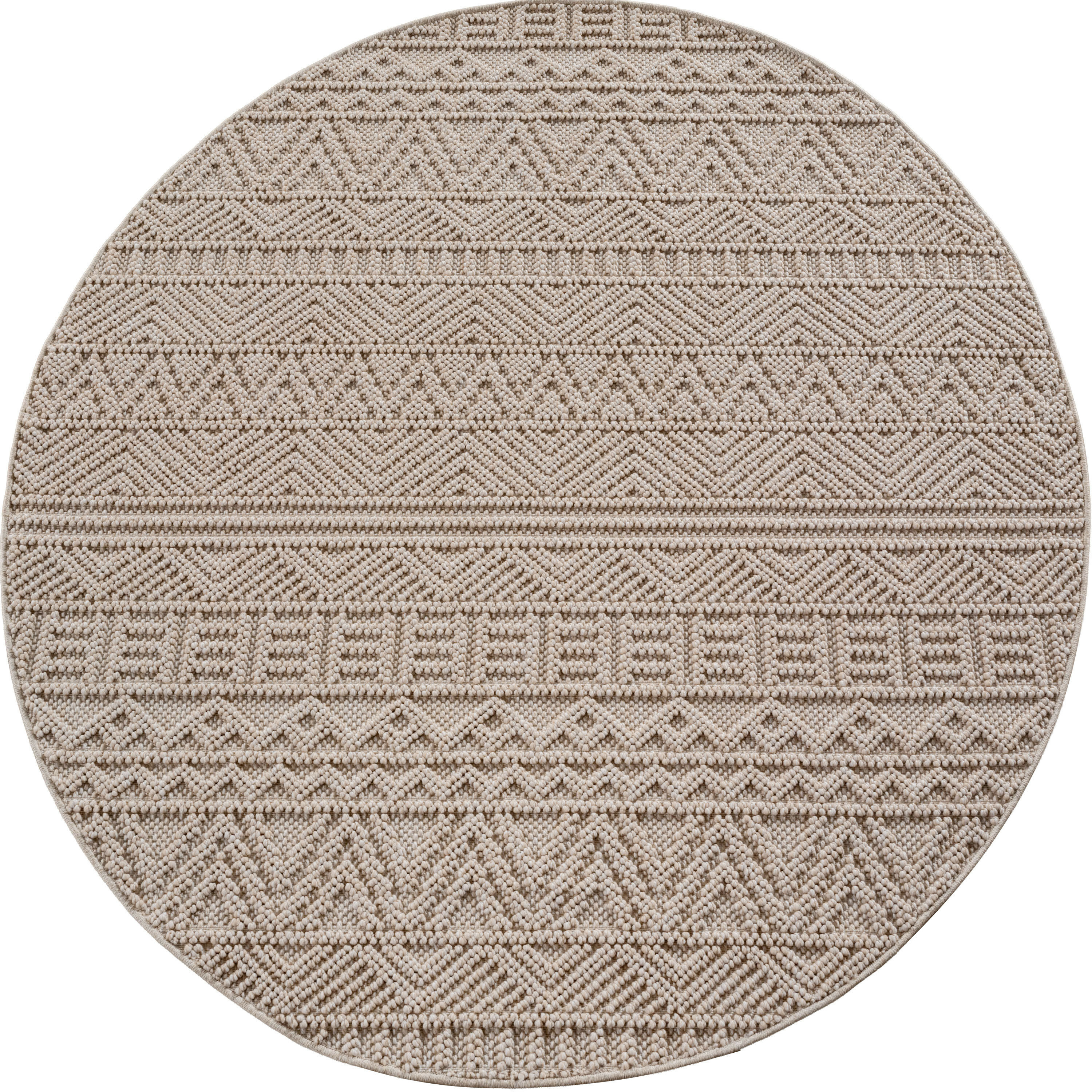 Kusový koberec Helix 2202 beige kruh