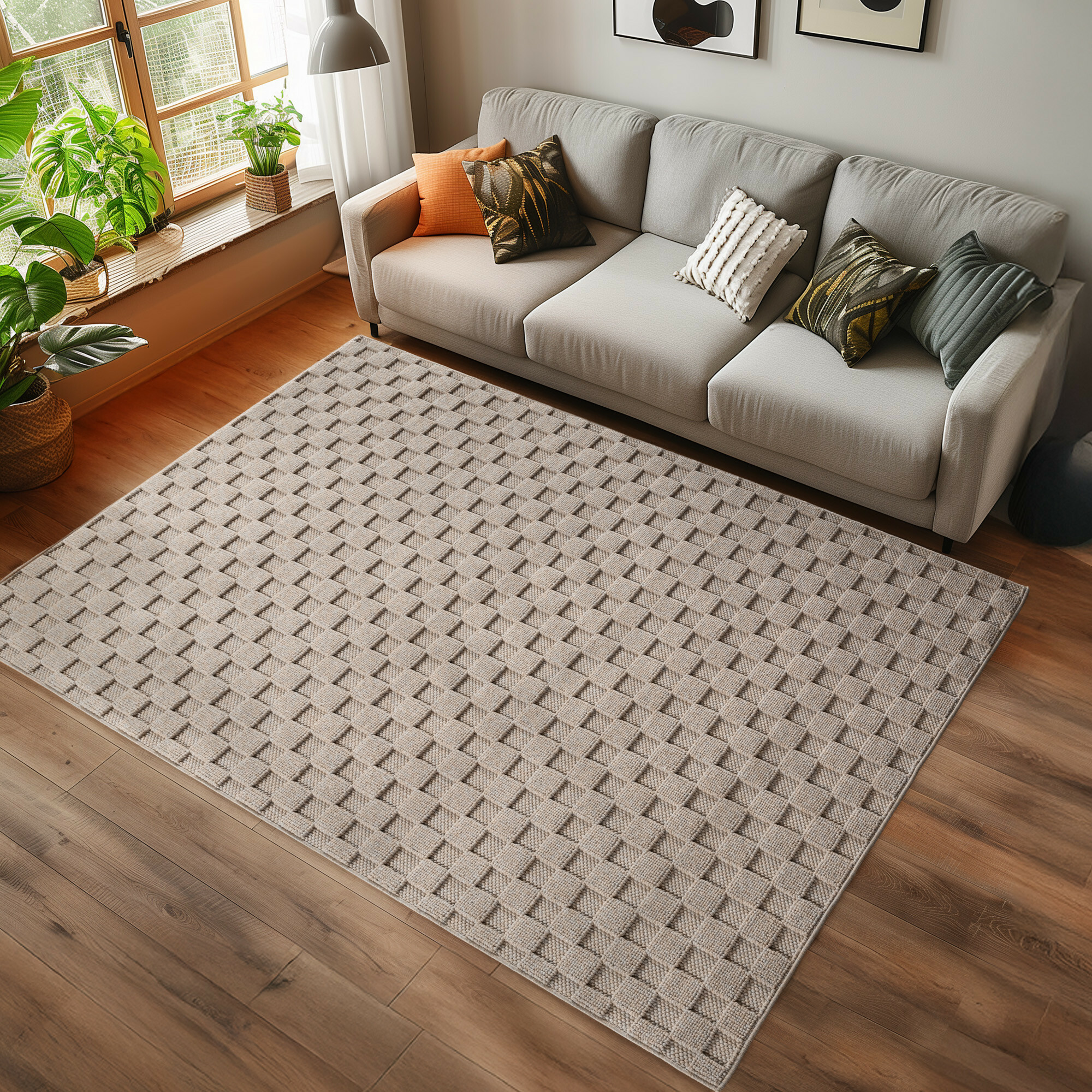 Kusový koberec Helix 2203 beige 2