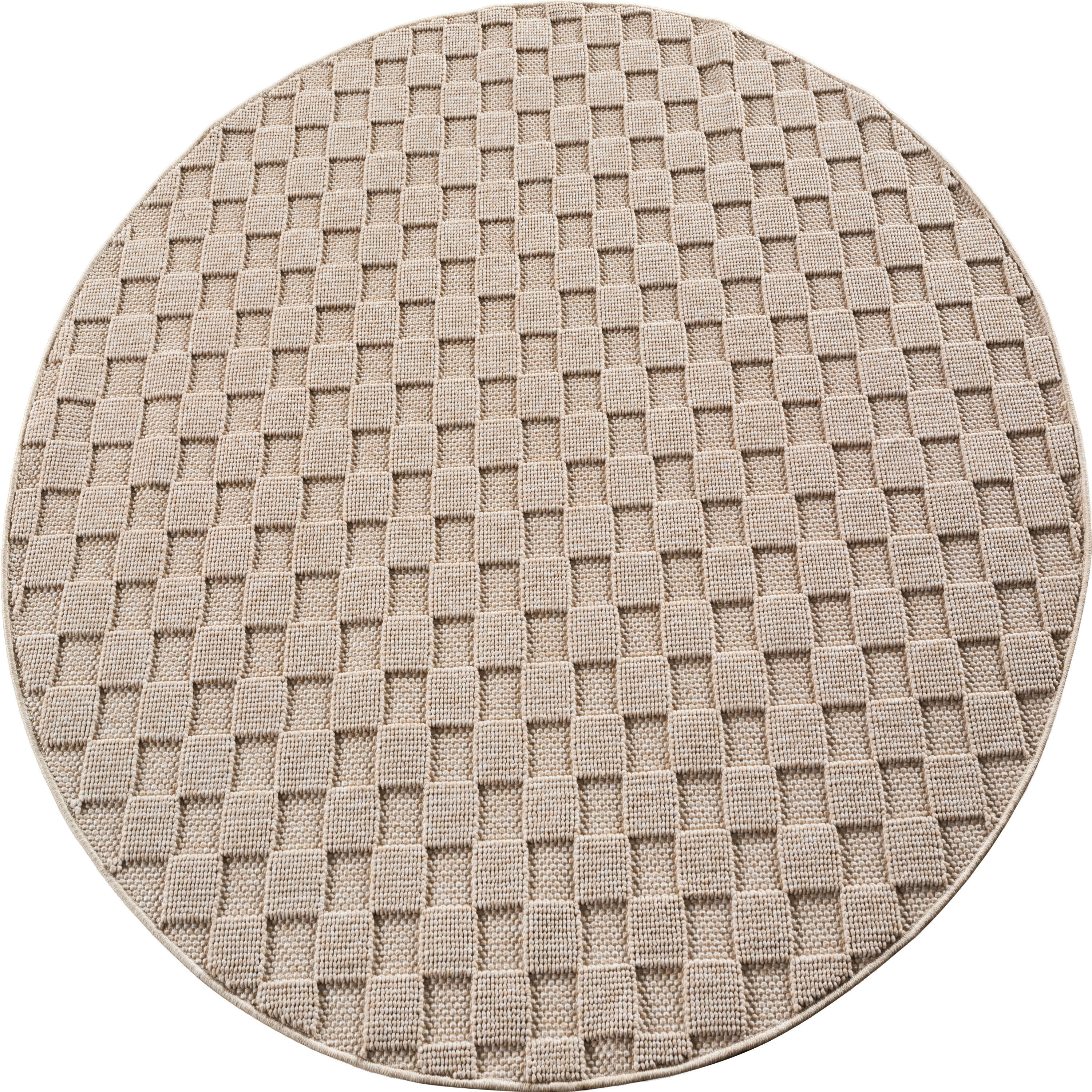 Kusový koberec Helix 2203 beige kruh