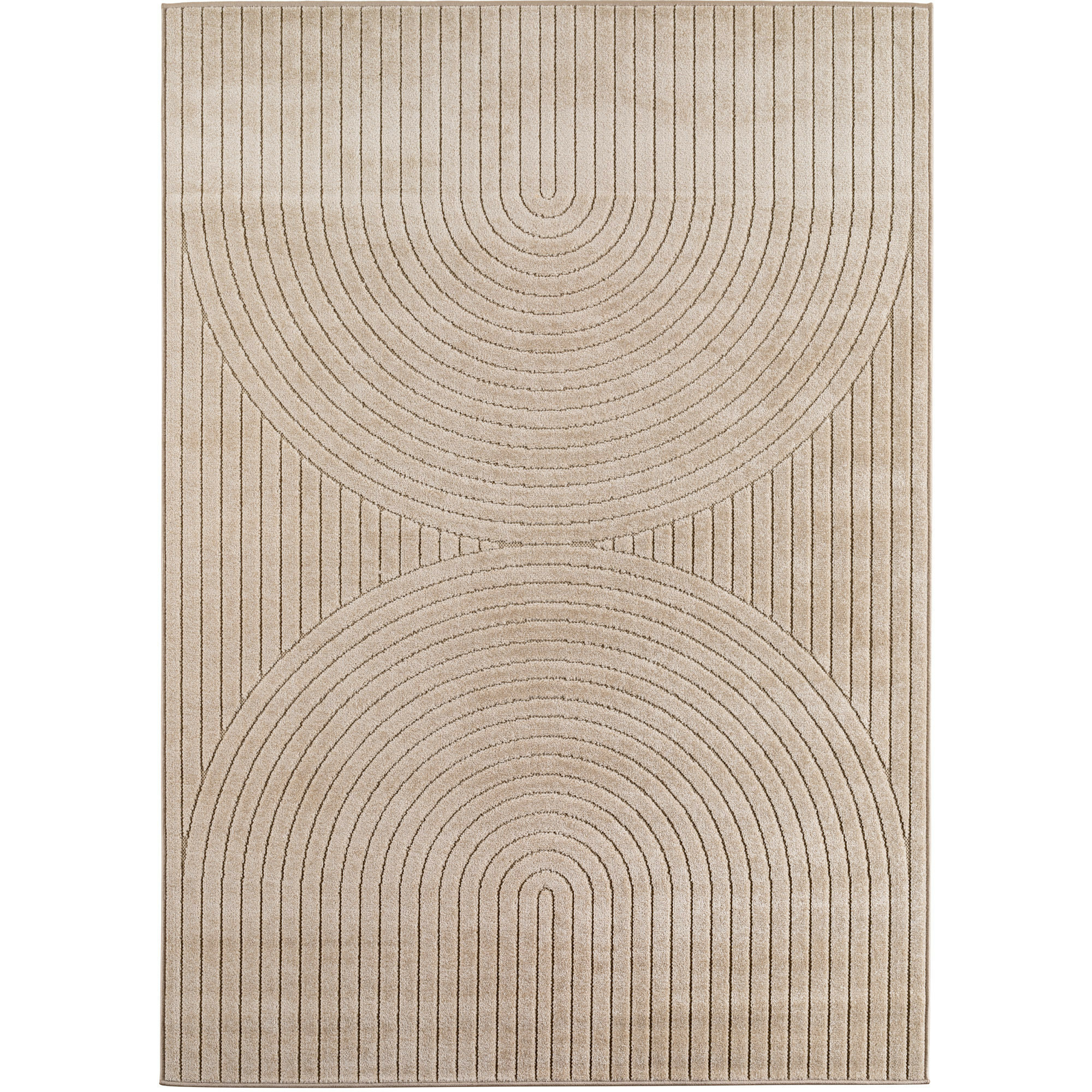Běhoun Nova 1201 beige - na ven i na doma 80x250 cm