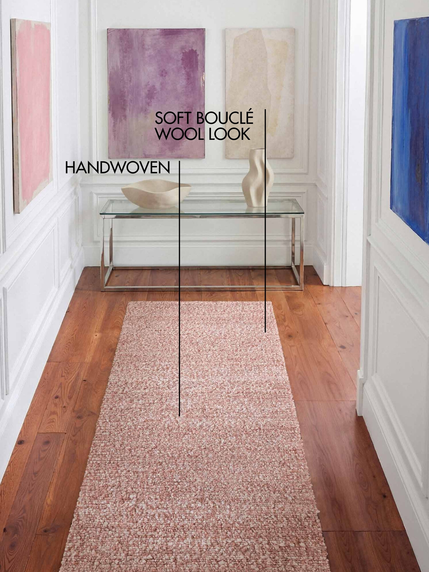 Běhoun Ted Baker Notting Hill 106350 Pink 80x200 cm (obrázek 11)